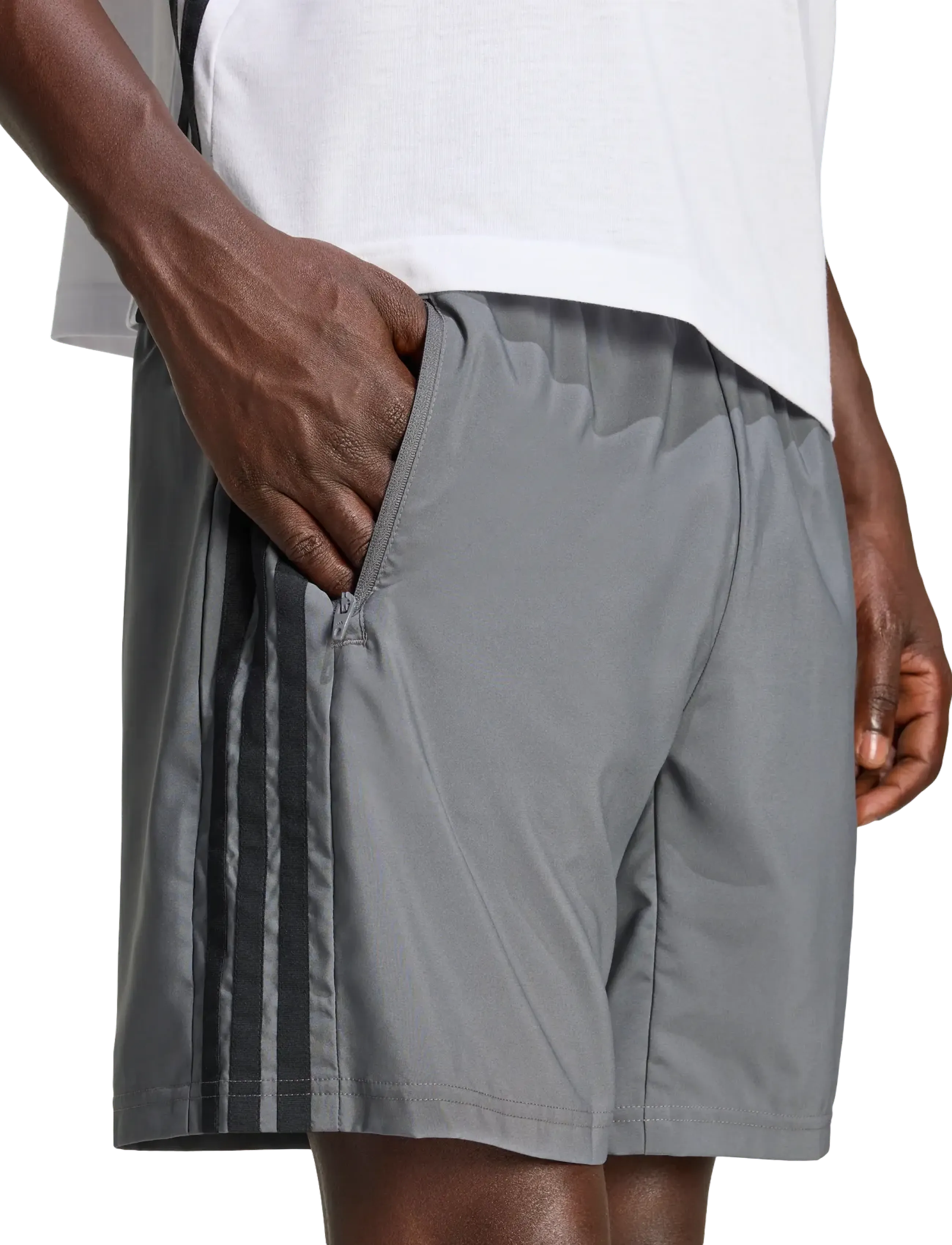 adidas Performance - WE BAS 3SWV SH - grefiv/black - 4