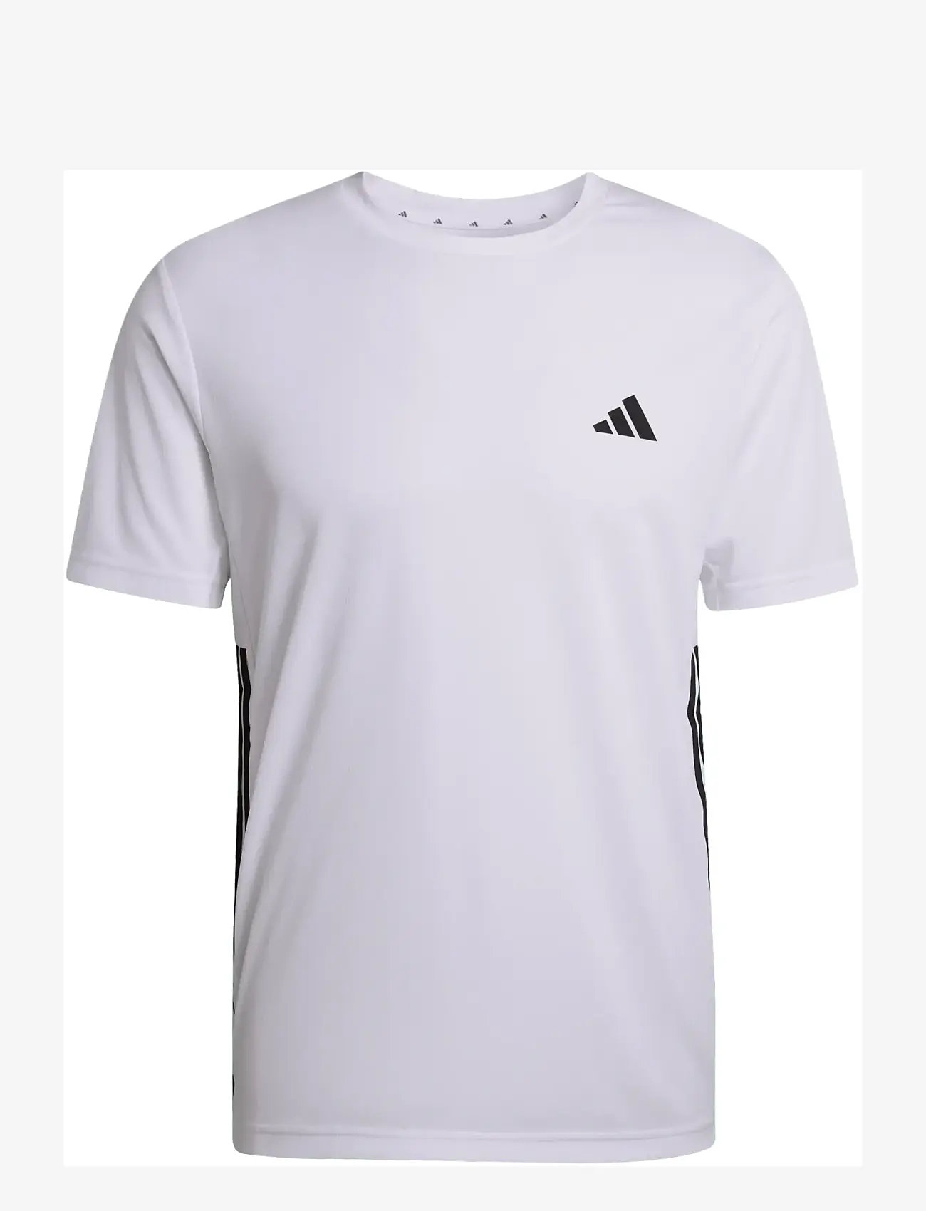 adidas Performance - WE BAS 3S T - t-shirts - white/black - 1