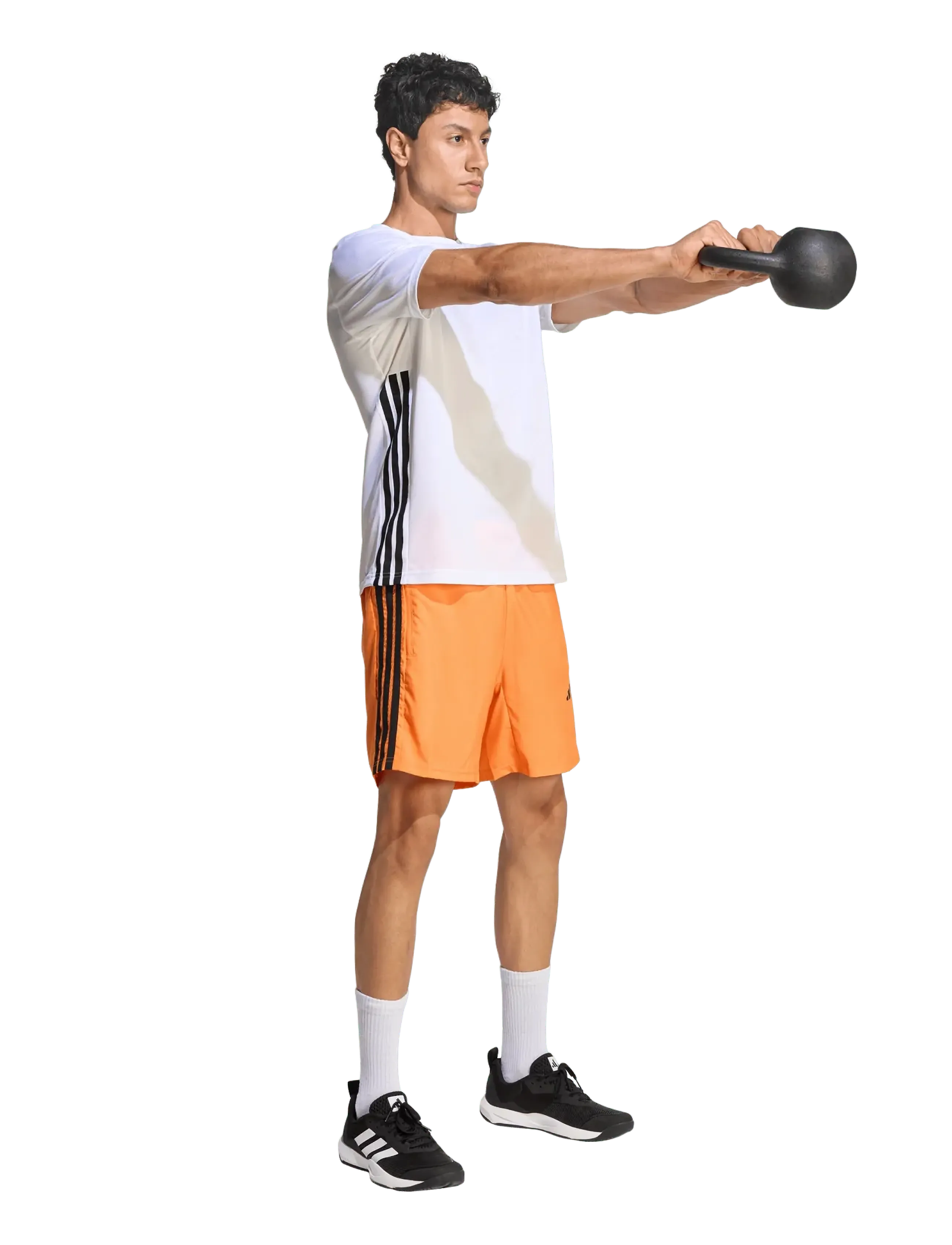 adidas Performance We Bas 3S T, 3XL, Sport Oberteile, Weiß - T-shirts, Männerswear