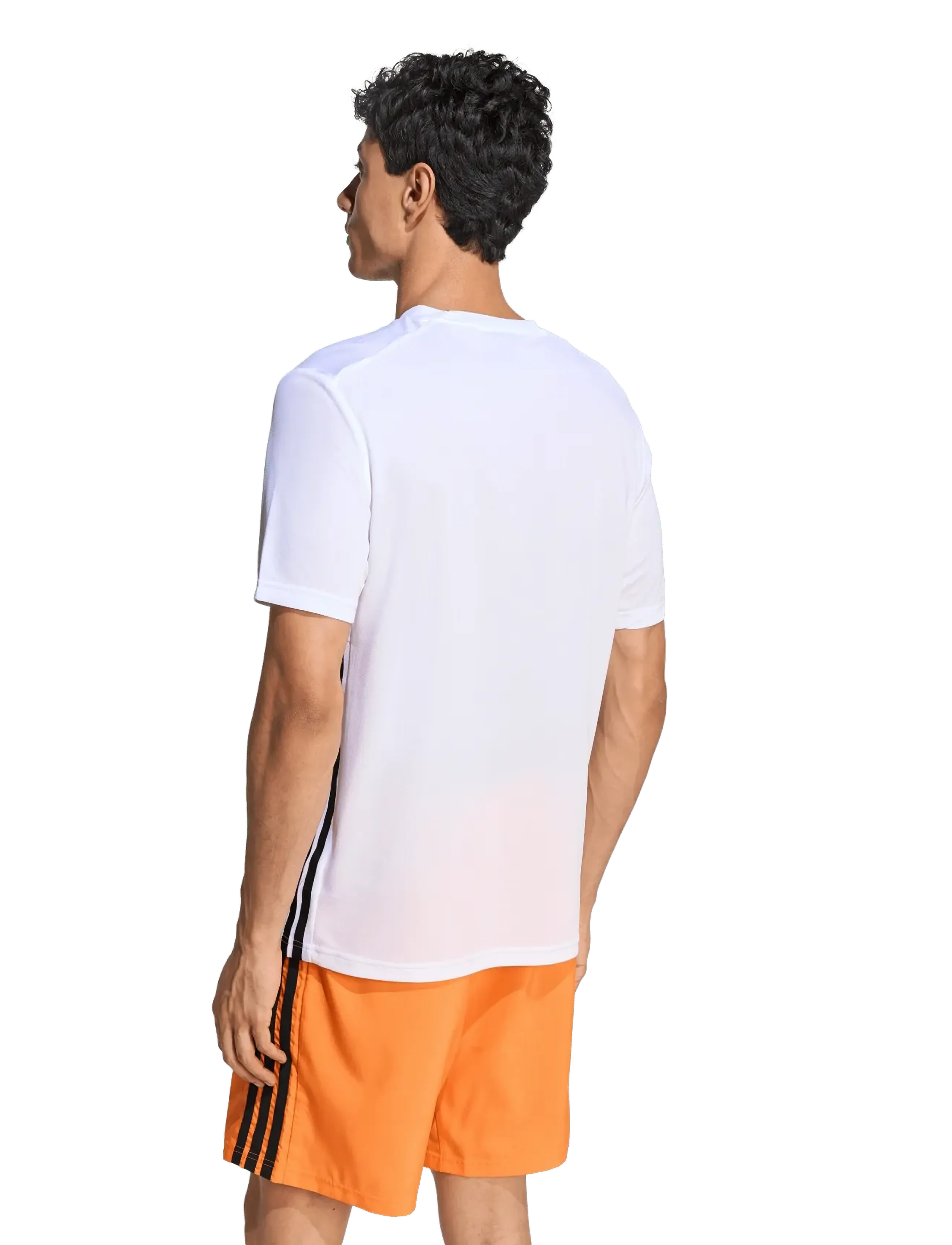 adidas Performance - WE BAS 3S T - t-särgid - white/black - 5