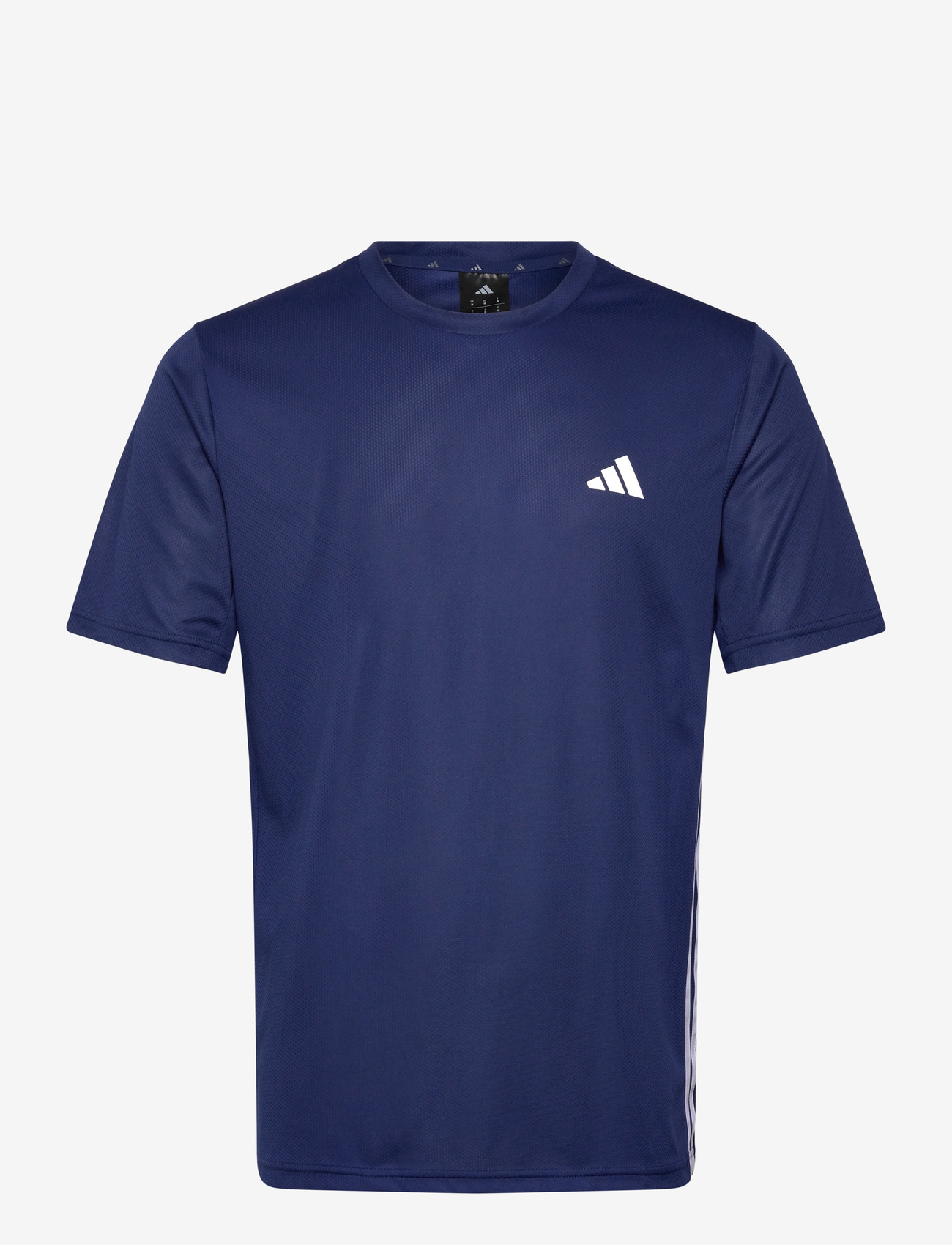adidas Performance - WE BAS 3S T - t-shirts - dkblue/white - 0