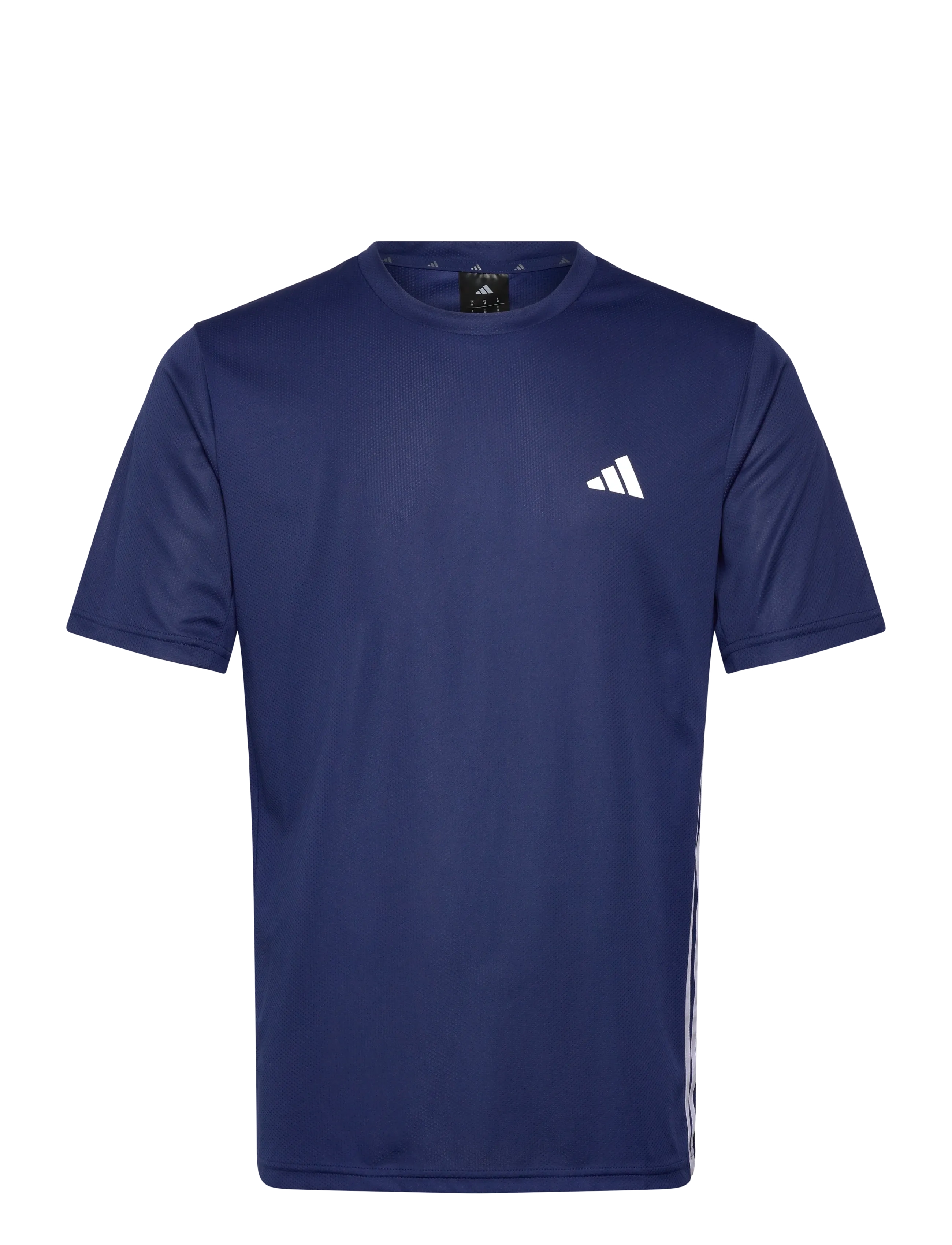 adidas Performance WE BAS 3S T - Oberteile - DKBLUE/WHITE / navy