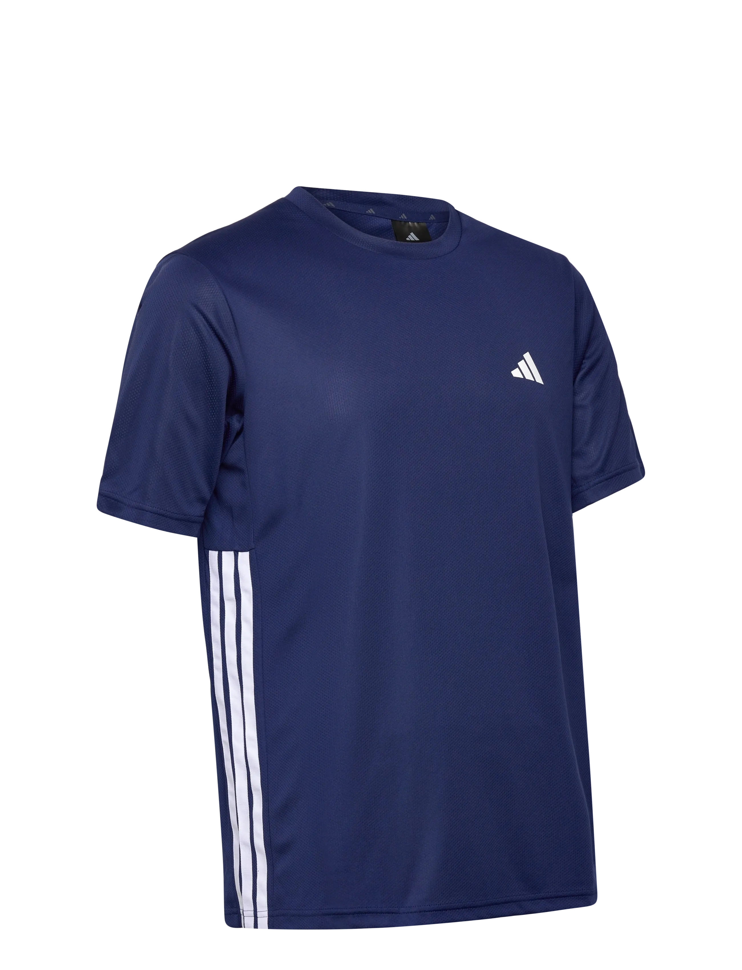 adidas Performance - WE BAS 3S T - t-shirts - dkblue/white - 3