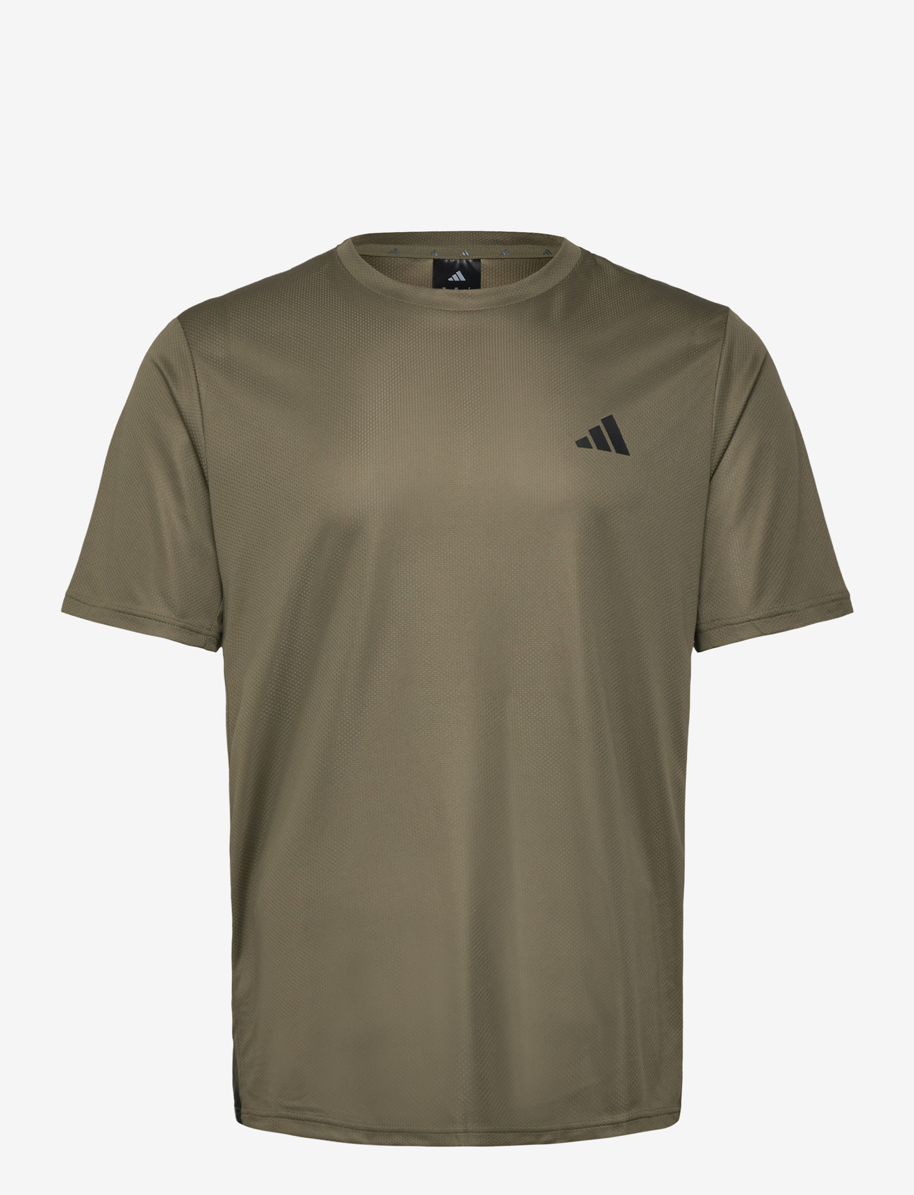 adidas Performance - WE BAS 3S T - t-shirts - olistr/black - 0