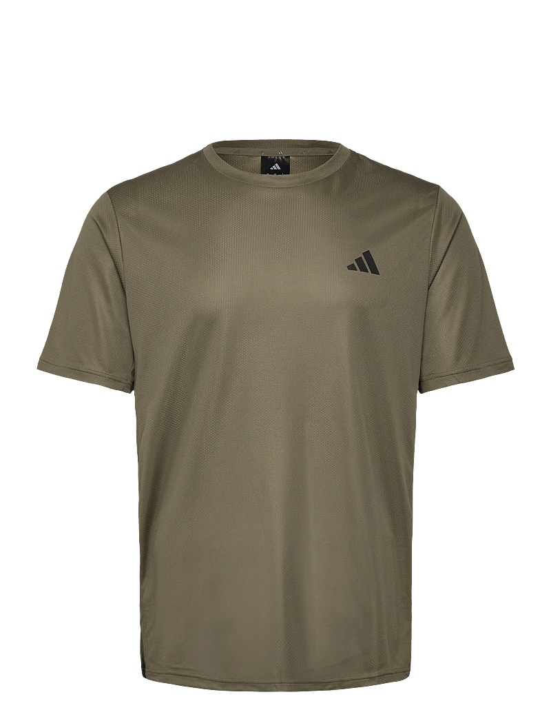 adidas Performance - WE BAS 3S T - t-shirts - olistr/black - 0