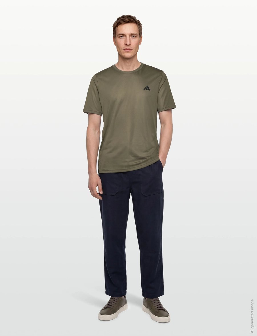 adidas Performance - WE BAS 3S T - t-krekli - olistr/black - 0