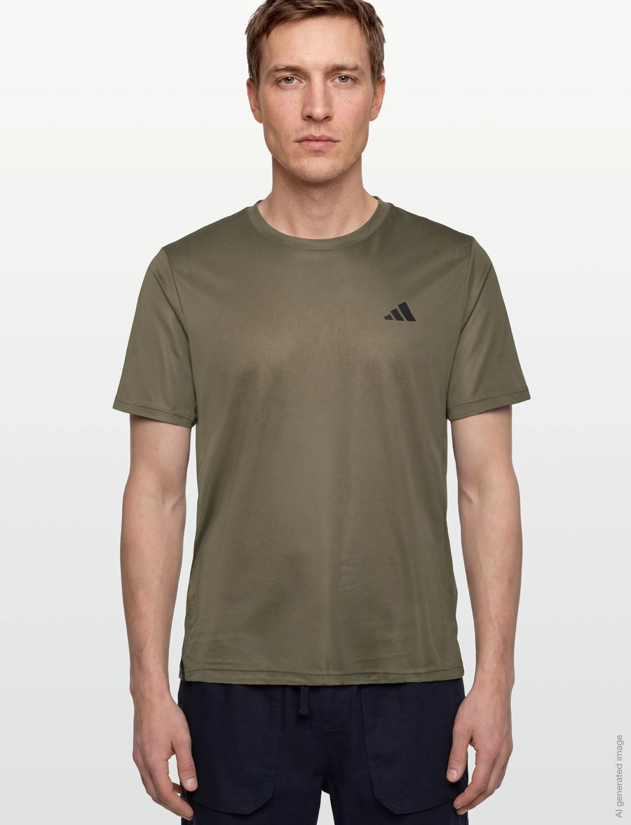 adidas Performance - WE BAS 3S T - t-krekli - olistr/black - 5