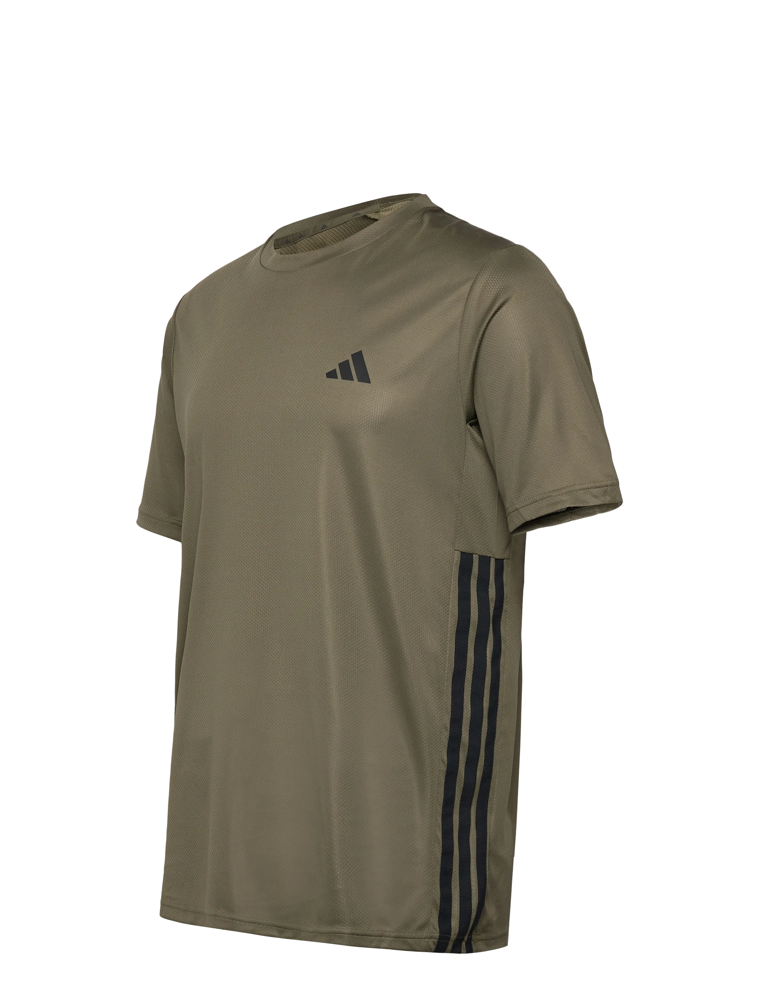 adidas Performance - WE BAS 3S T - t-shirts - olistr/black - 2