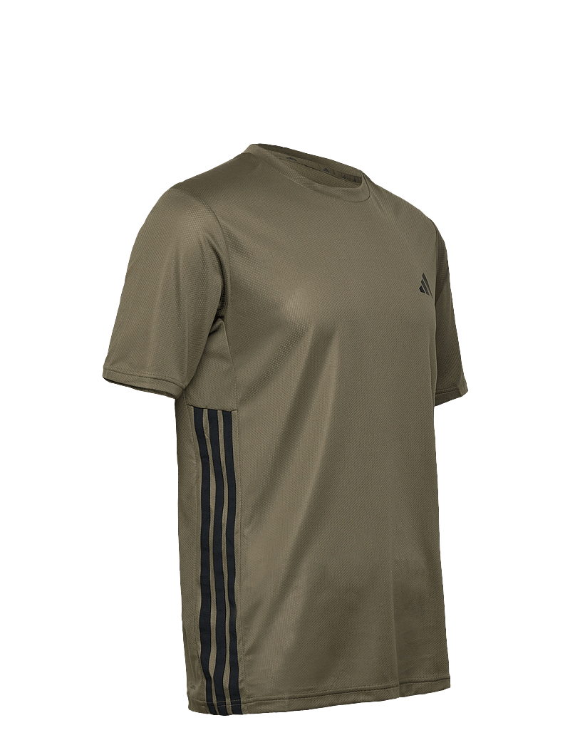adidas Performance - WE BAS 3S T - t-shirts - olistr/black - 3