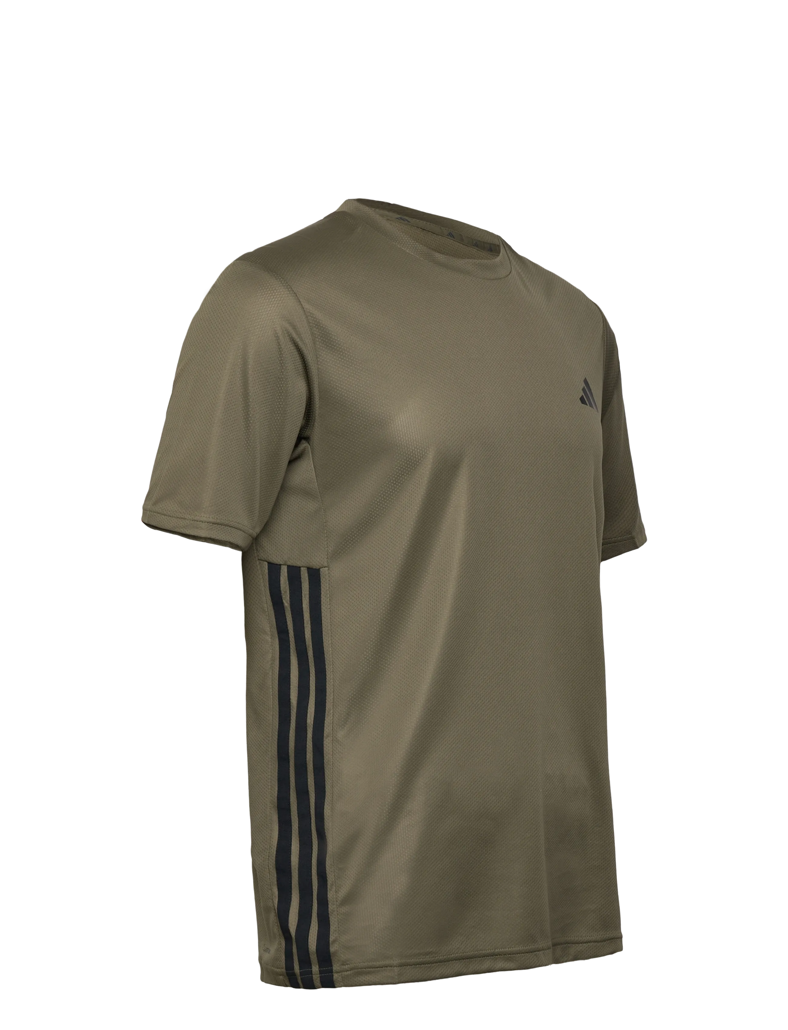 adidas Performance - WE BAS 3S T - t-shirts - olistr/black - 3