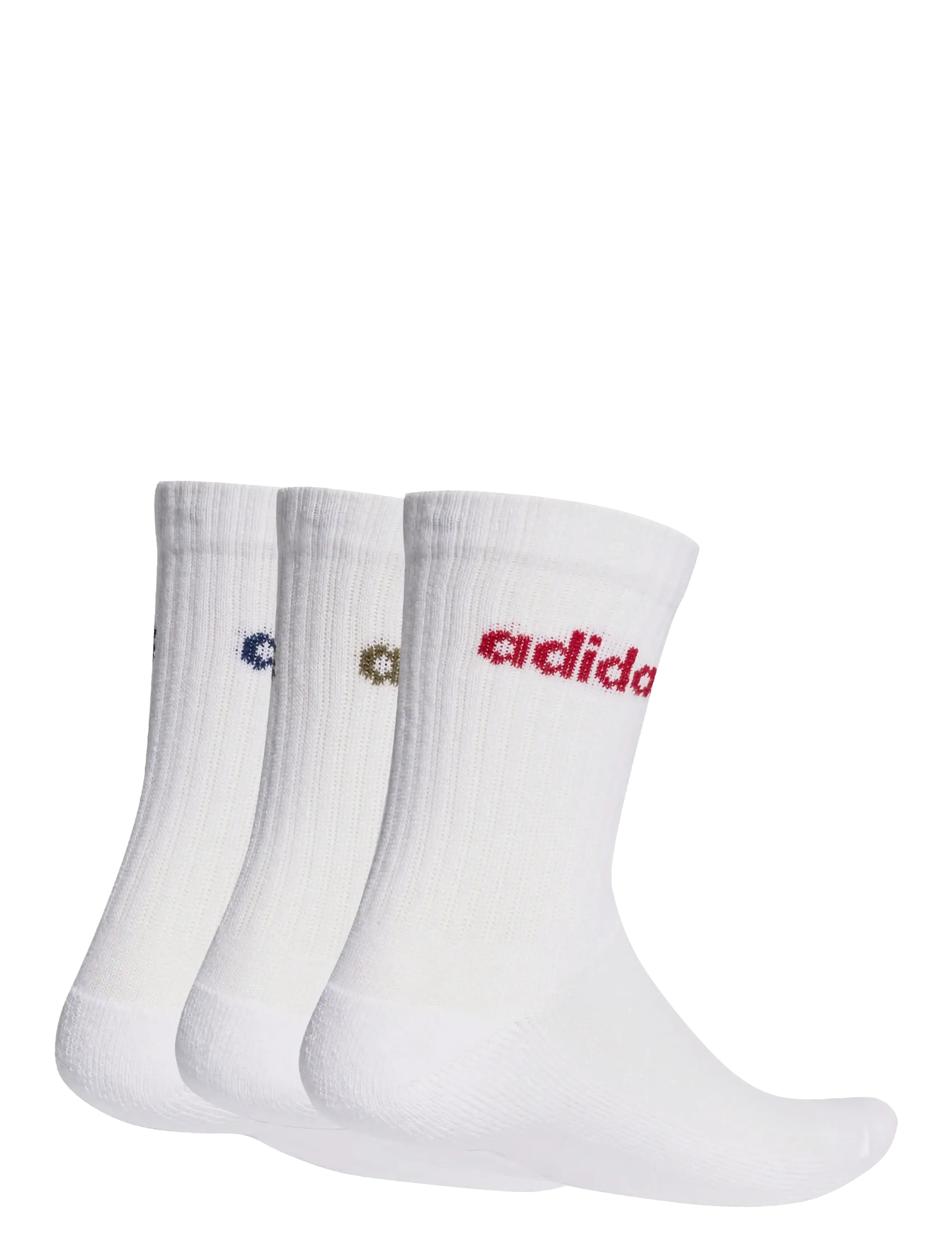 adidas Performance - C LIN CREW 3P - treningssokker - white/dkblue/actmar/o - 2