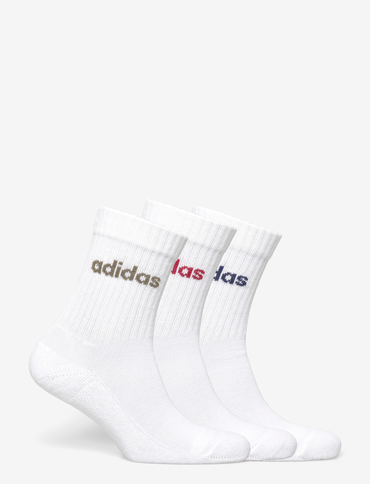 adidas Performance - C LIN CREW 3P - strümpfe - white/dkblue/actmar/o - 4