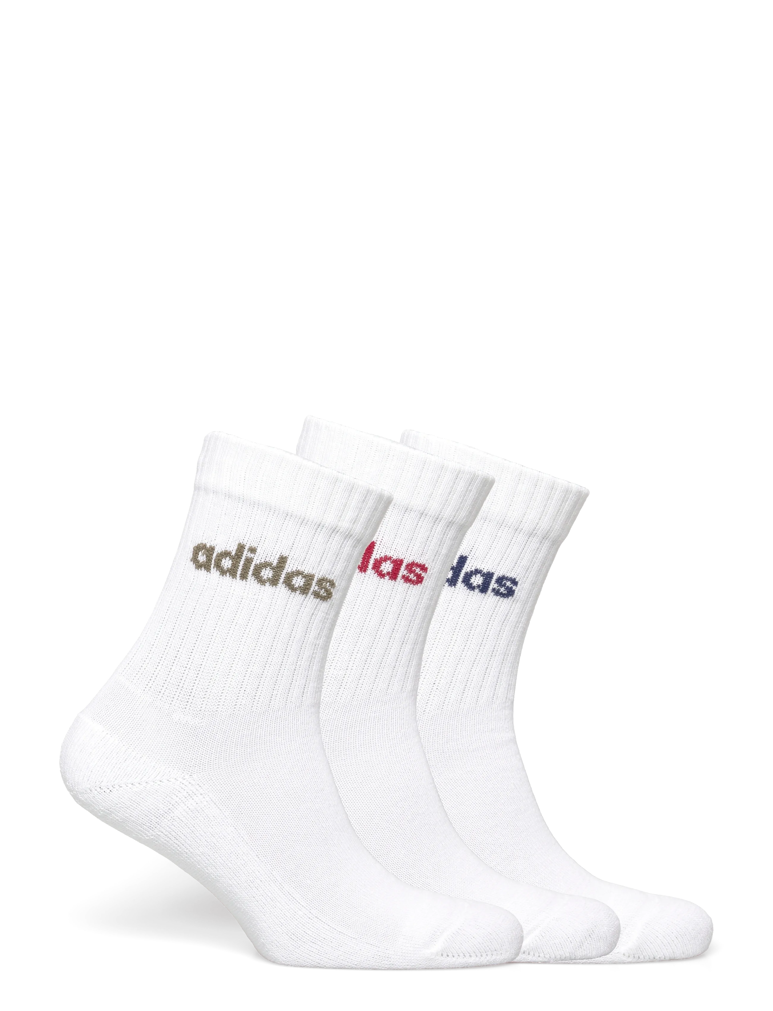 adidas Performance - C LIN CREW 3P - treningssokker - white/dkblue/actmar/o - 4