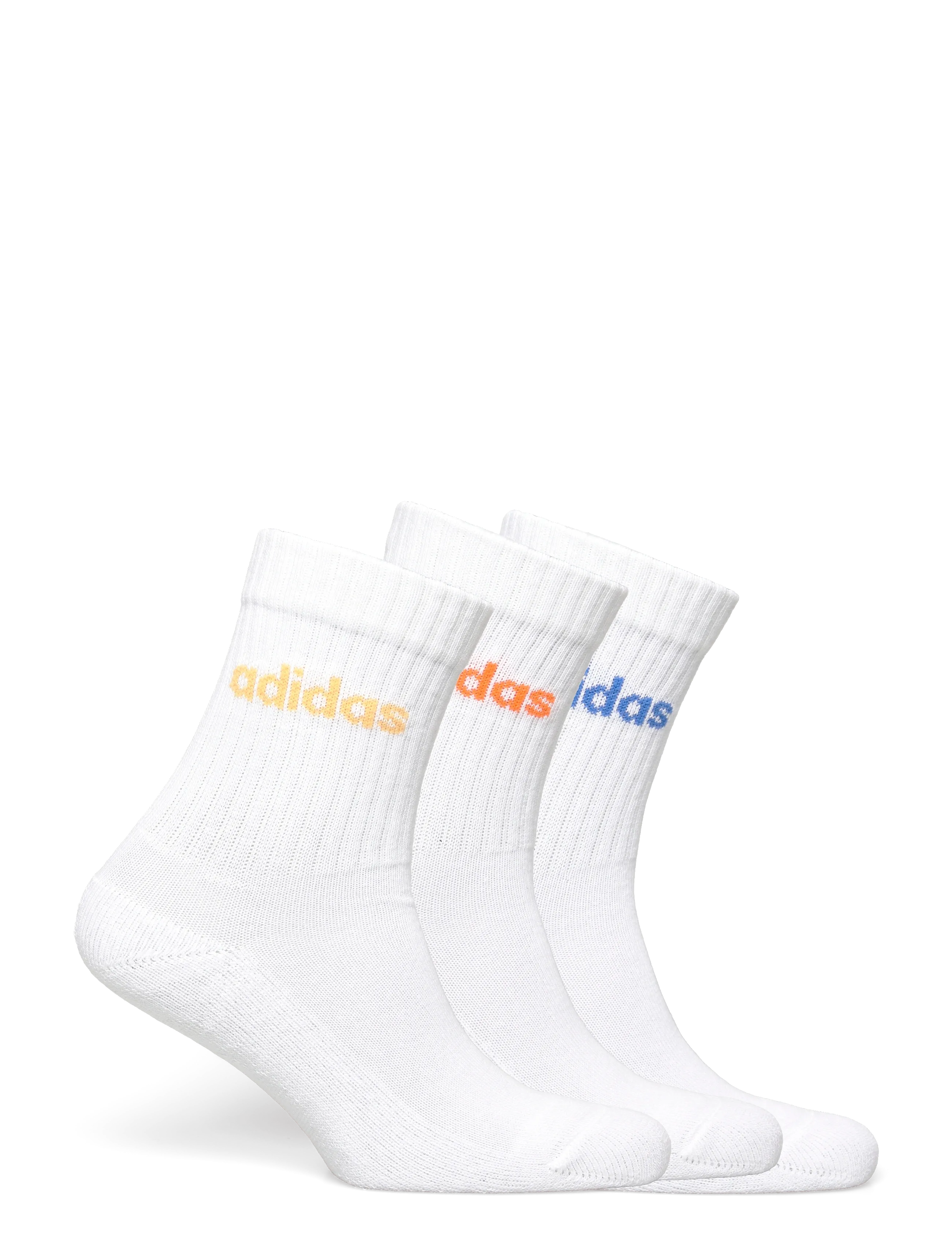 adidas Performance - C LIN CREW 3P - sport socks - white/puor/semiic/ray - 4