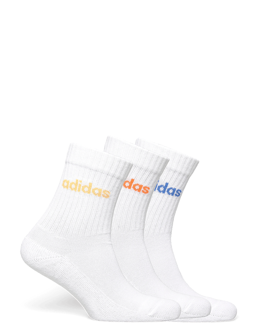 adidas Performance - C LIN CREW 3P - sport socks - white/puor/semiic/ray - 4