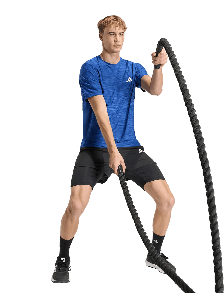 adidas Performance - WE FLEX T - t-shirts - dkblme - 0