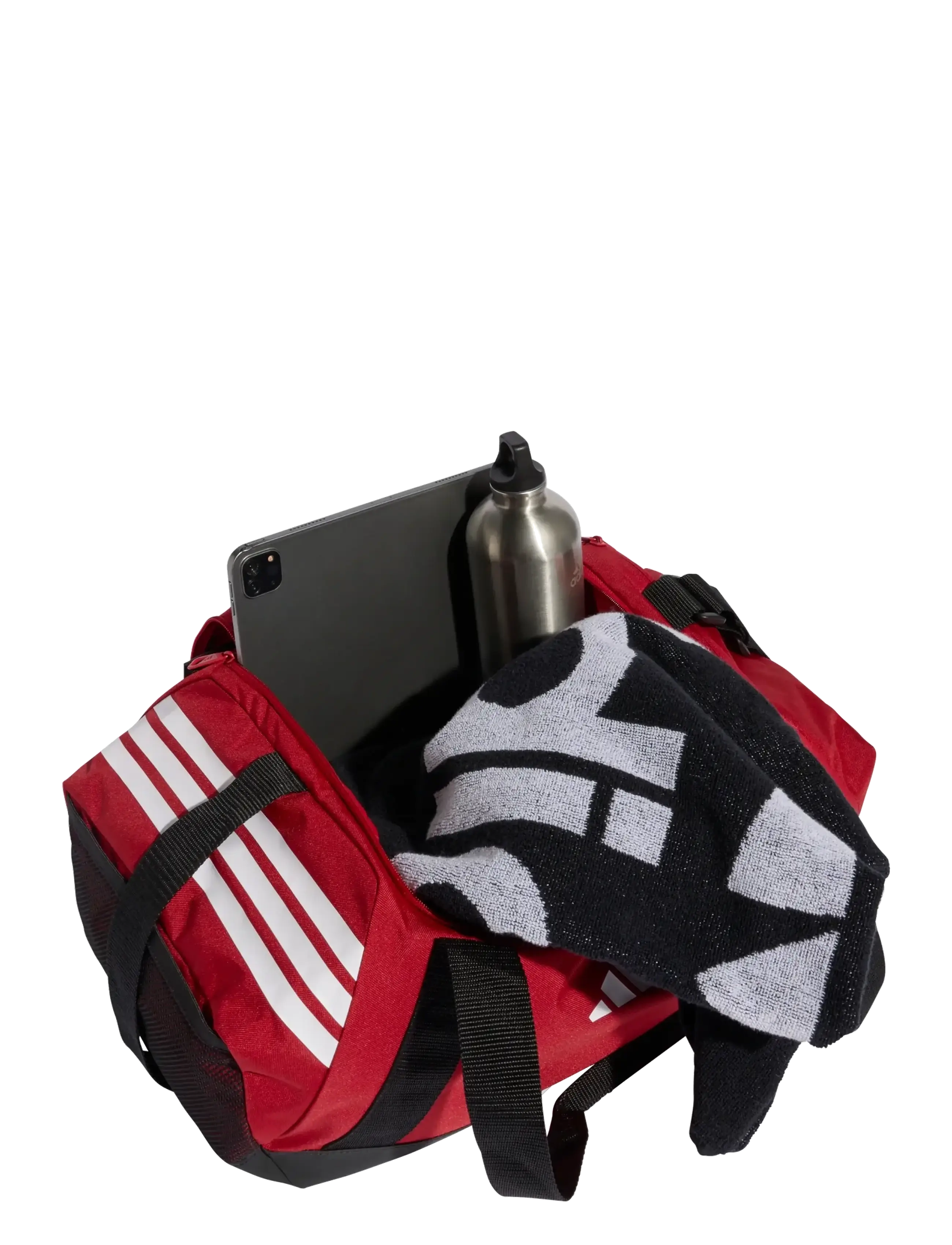 adidas Performance - TIRO DUFFLE S - trainingstaschen - tepore/white - 2