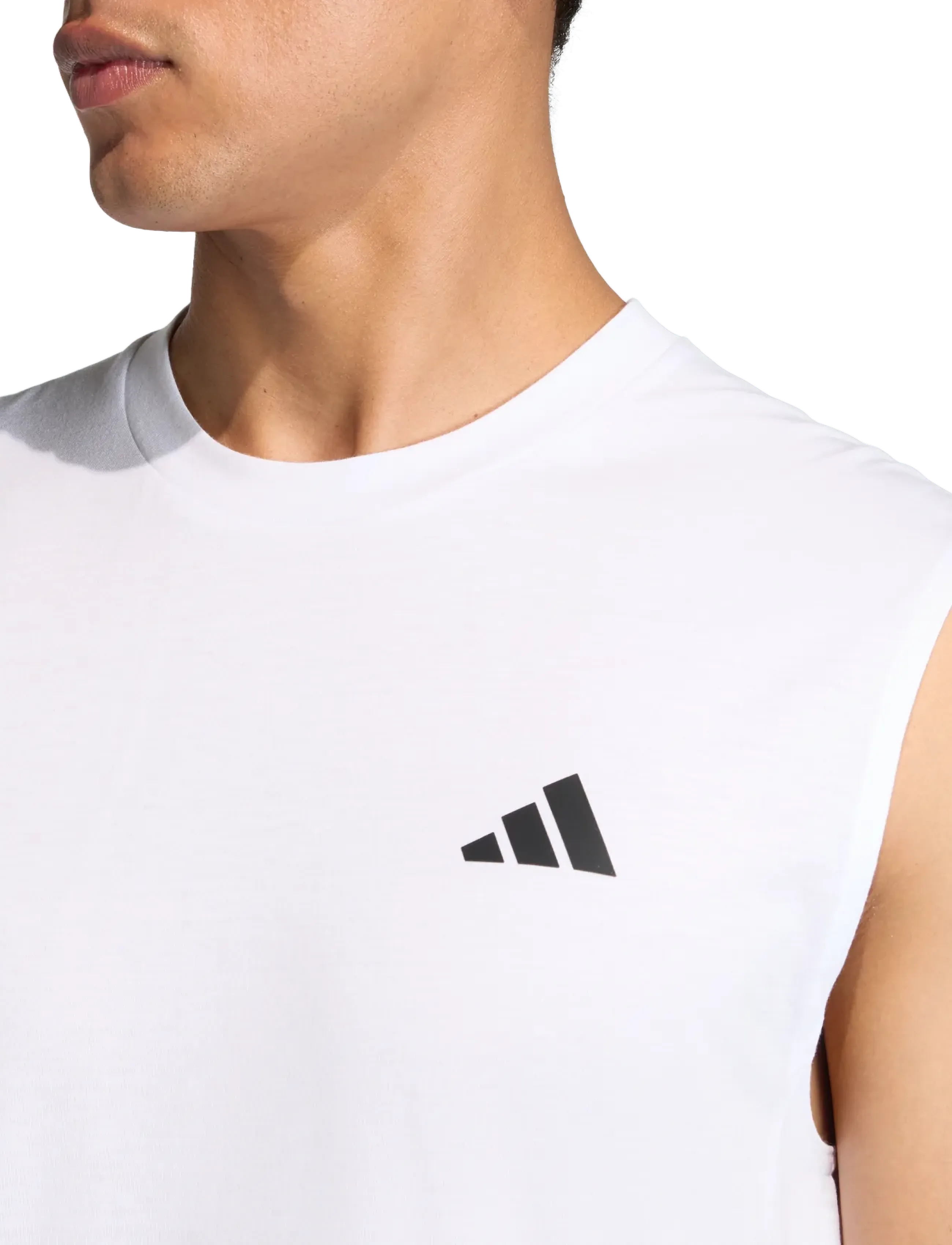 adidas Performance - WE FR SL T - tank tops - white - 3