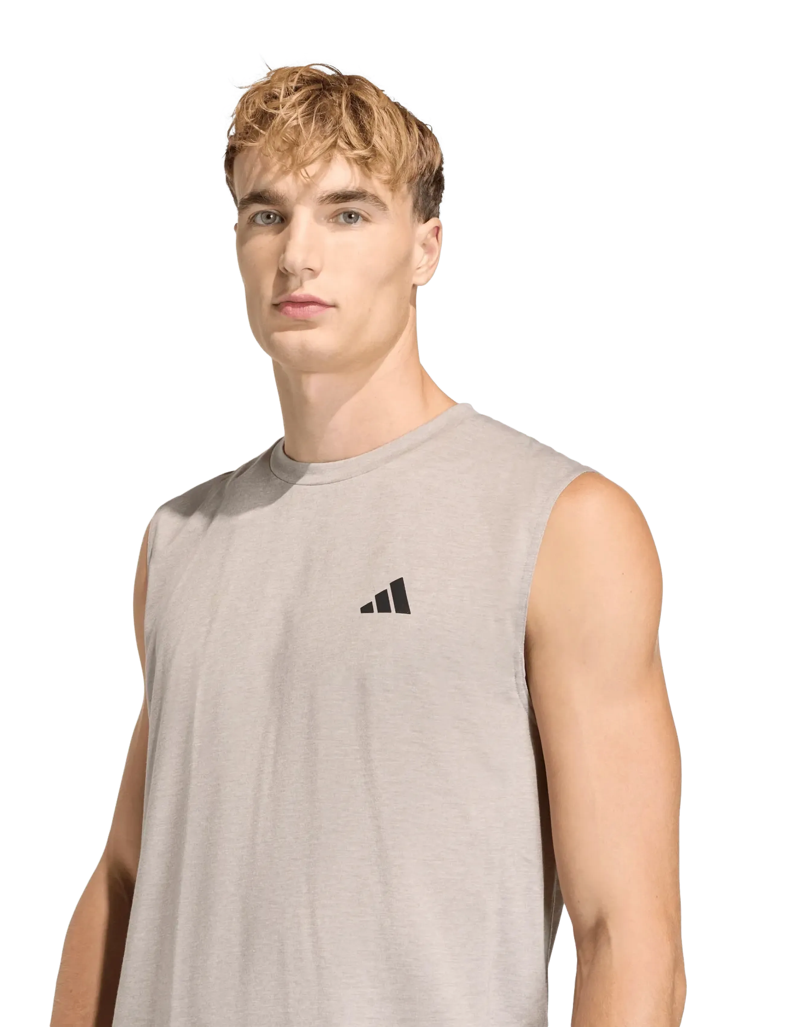 adidas Performance - WE FR SL T - tank tops - mgreyh - 3