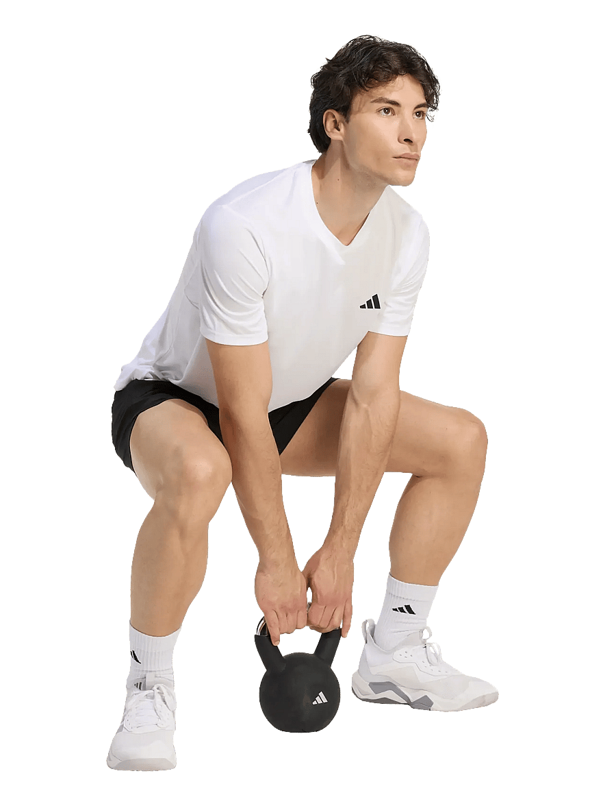 adidas Performance - WE BAS T - t-shirts - white - 0