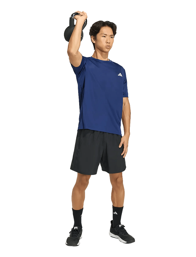 adidas Performance - WE BAS T - t-shirts - dkblue - 0