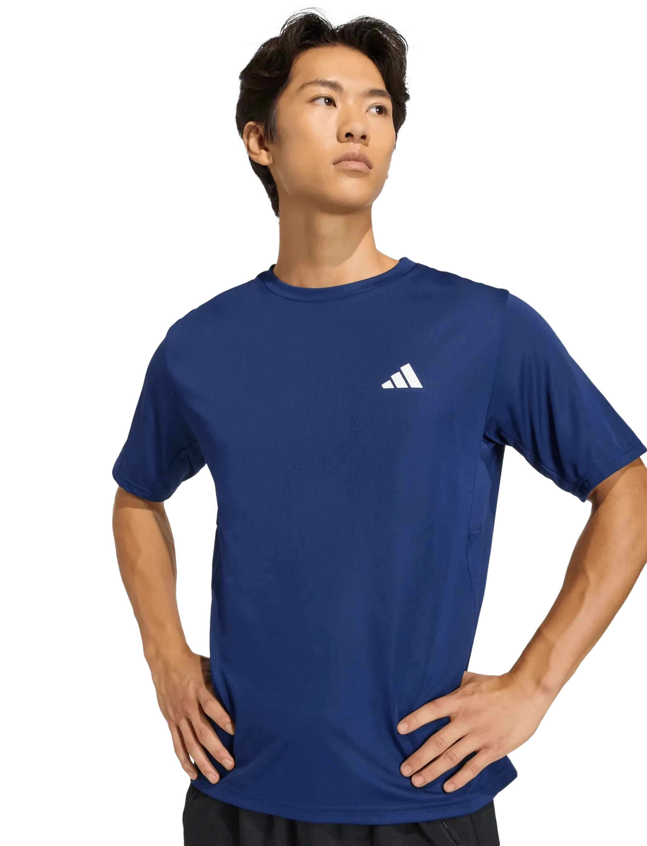 adidas Performance - WE BAS T - t-shirts - dkblue - 3