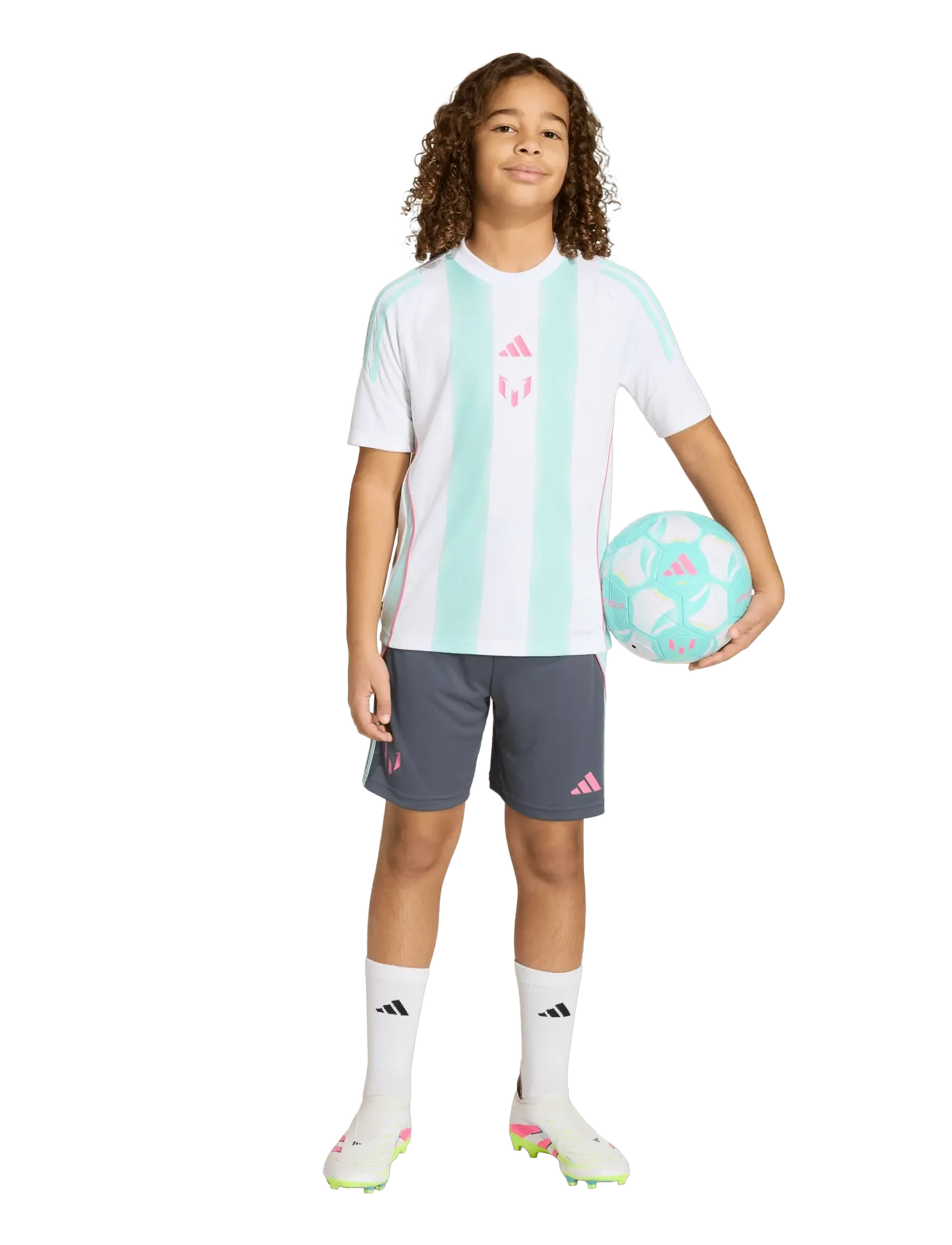 adidas Performance Messi Tr Jsy Y, Børn, Træningsjersey, Multi/mønstret, Str: 164