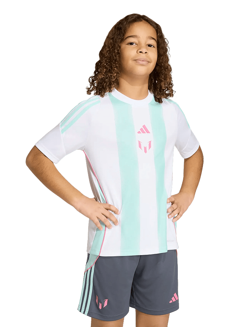 adidas Performance - MESSI TR JSY Y - sports tops - white/seflaq - 4