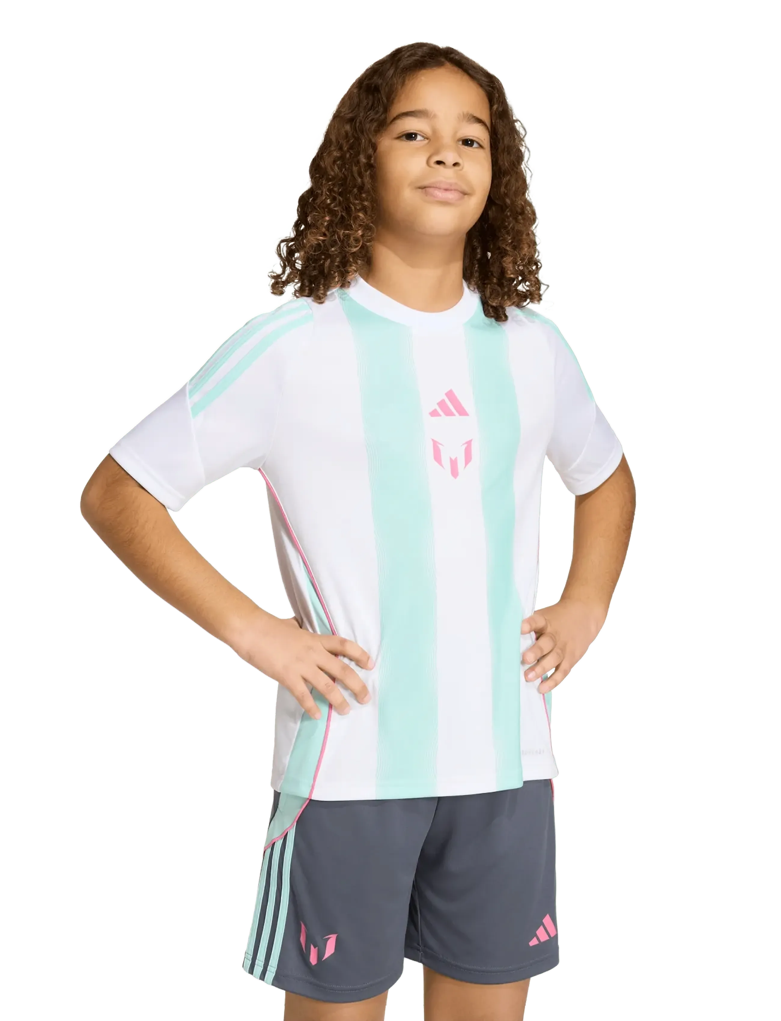 adidas Performance - MESSI TR JSY Y - suvised sooduspakkumised - white/seflaq - 4
