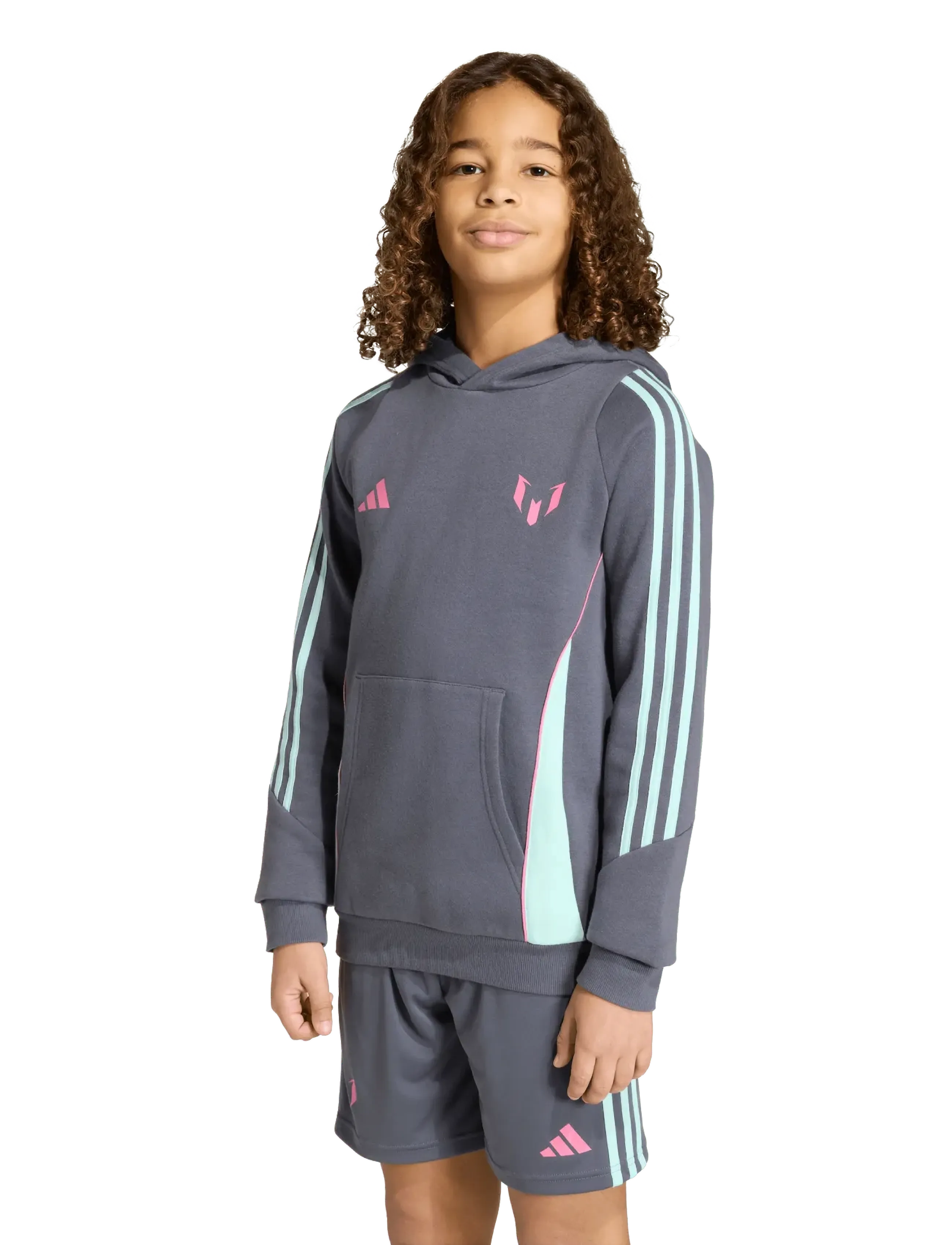 adidas Performance - MESSI HOODY Y - hættetrøjer - auon - 2