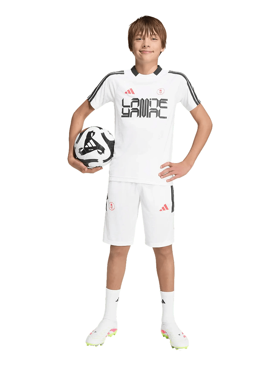adidas Performance - LY HOT TEE Y - sportoberteile - white - 0