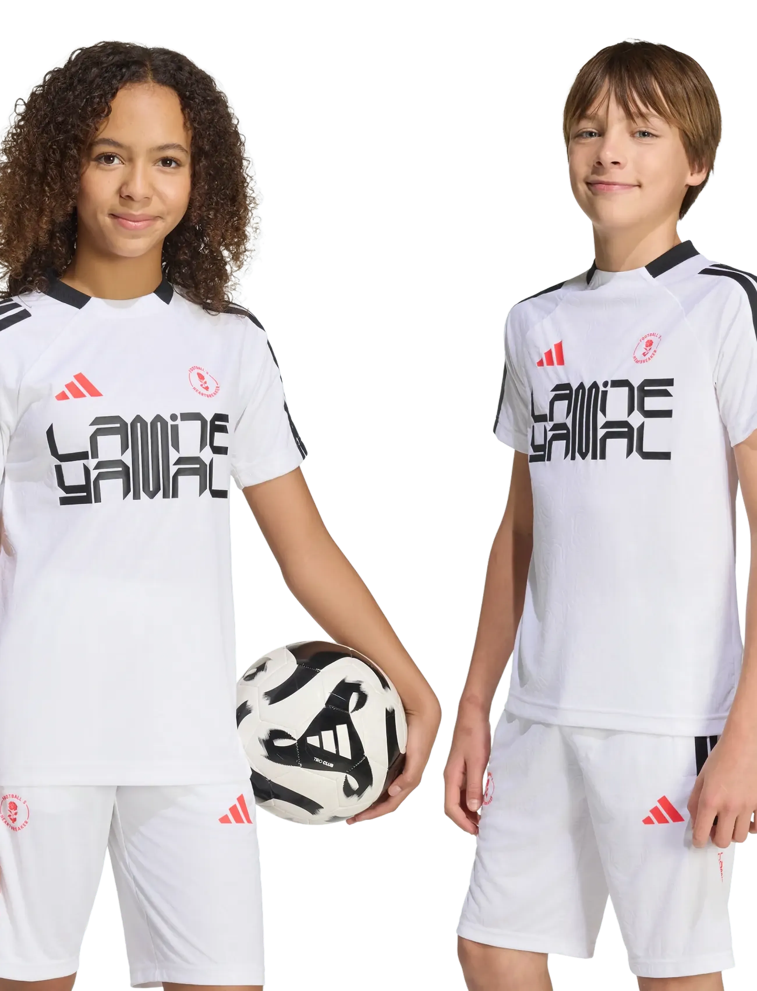 adidas Performance - LY HOT TEE Y - sports tops - white - 2