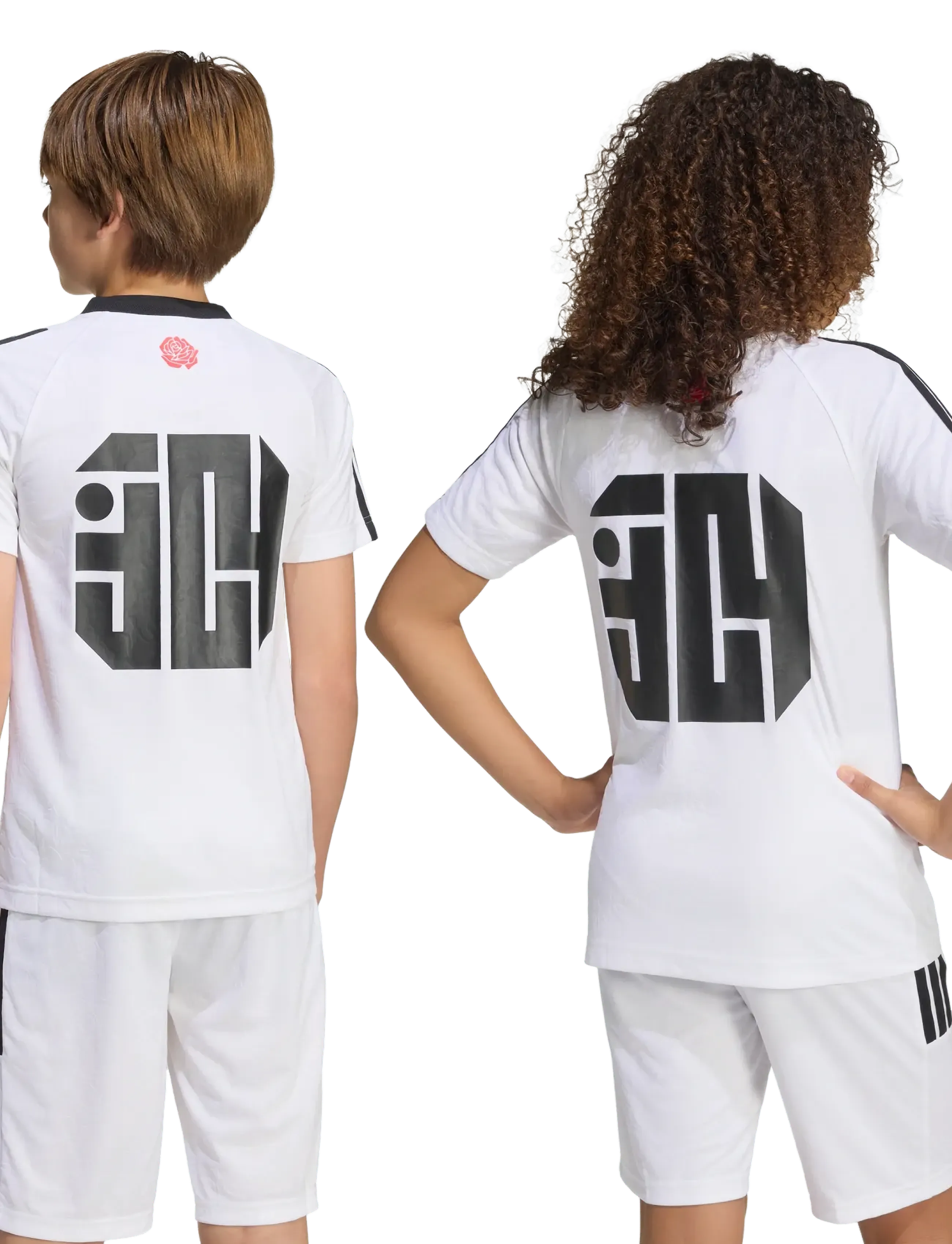 adidas Performance - LY HOT TEE Y - sports tops - white - 3