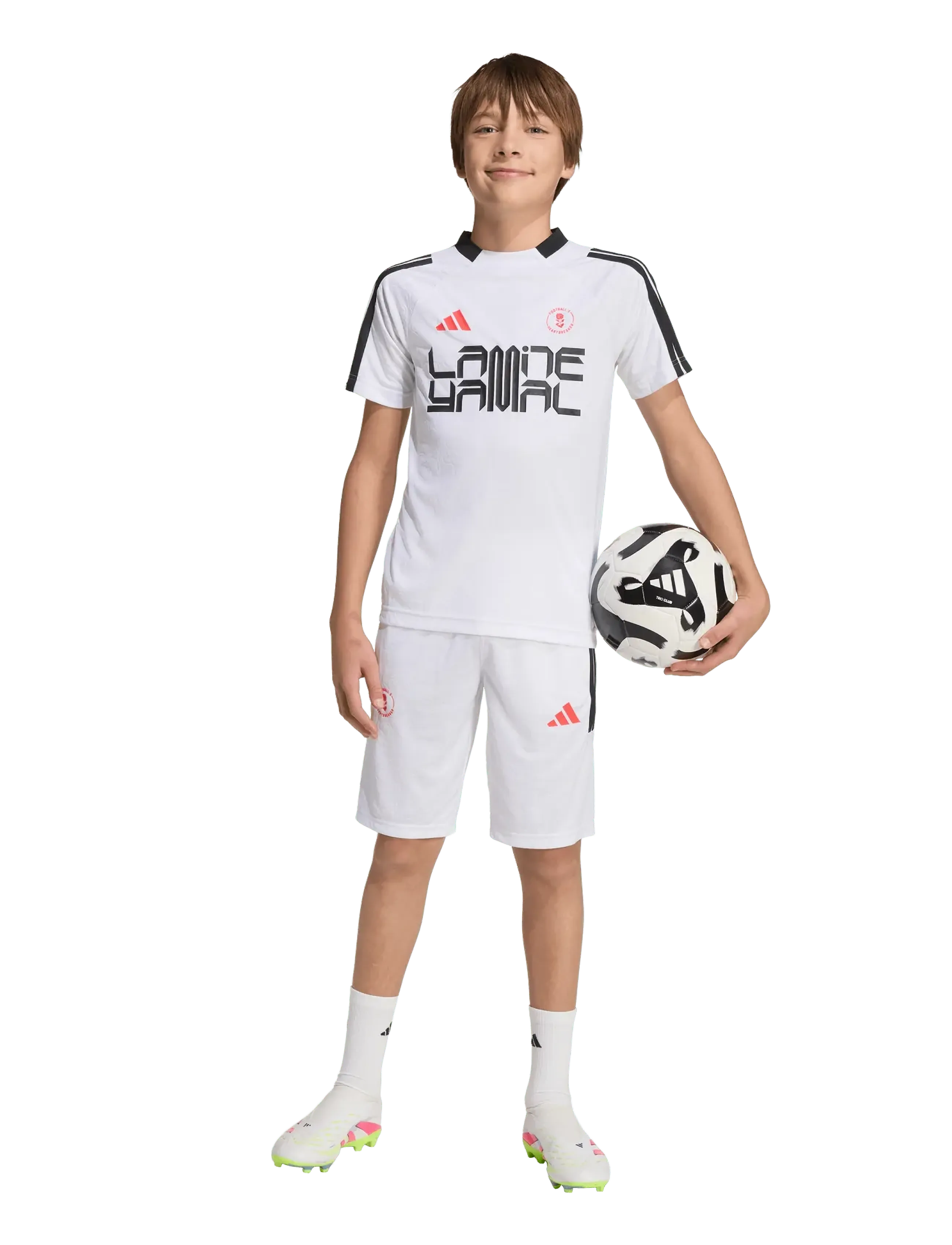 adidas Performance Ly Hot Sho Y, 140, Shorts, Weiß - Sport Kinder
