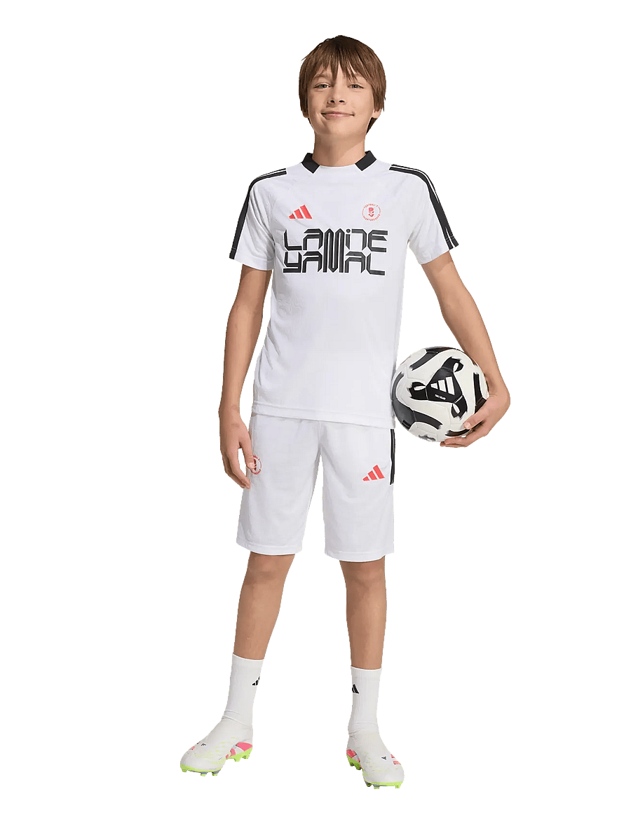 adidas Performance - LY HOT SHO Y - sportshorts - white - 0