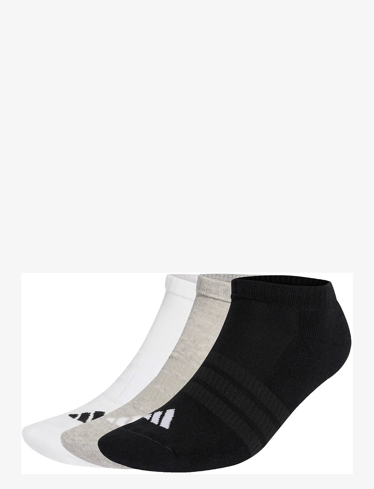 adidas Performance - C ESS LOW 3P - sport socks - mgreyh/white/black - 0
