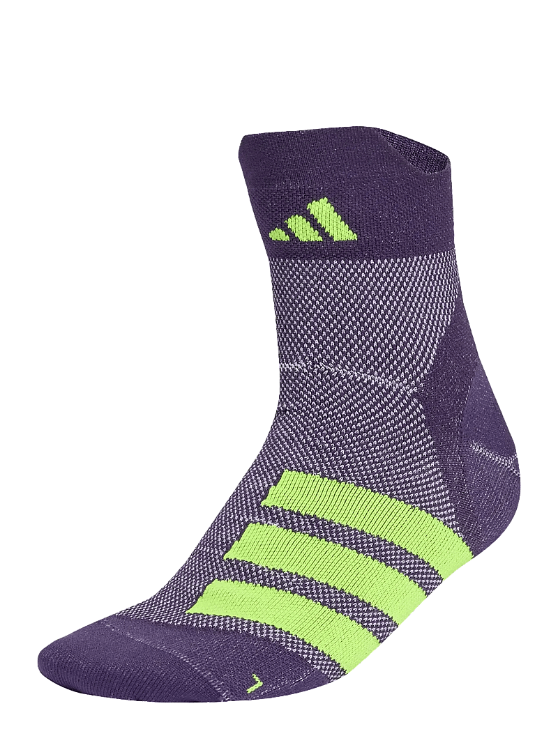 adidas Performance - RUNxADIZEROSock - strümpfe - aurplu/white/syello - 0