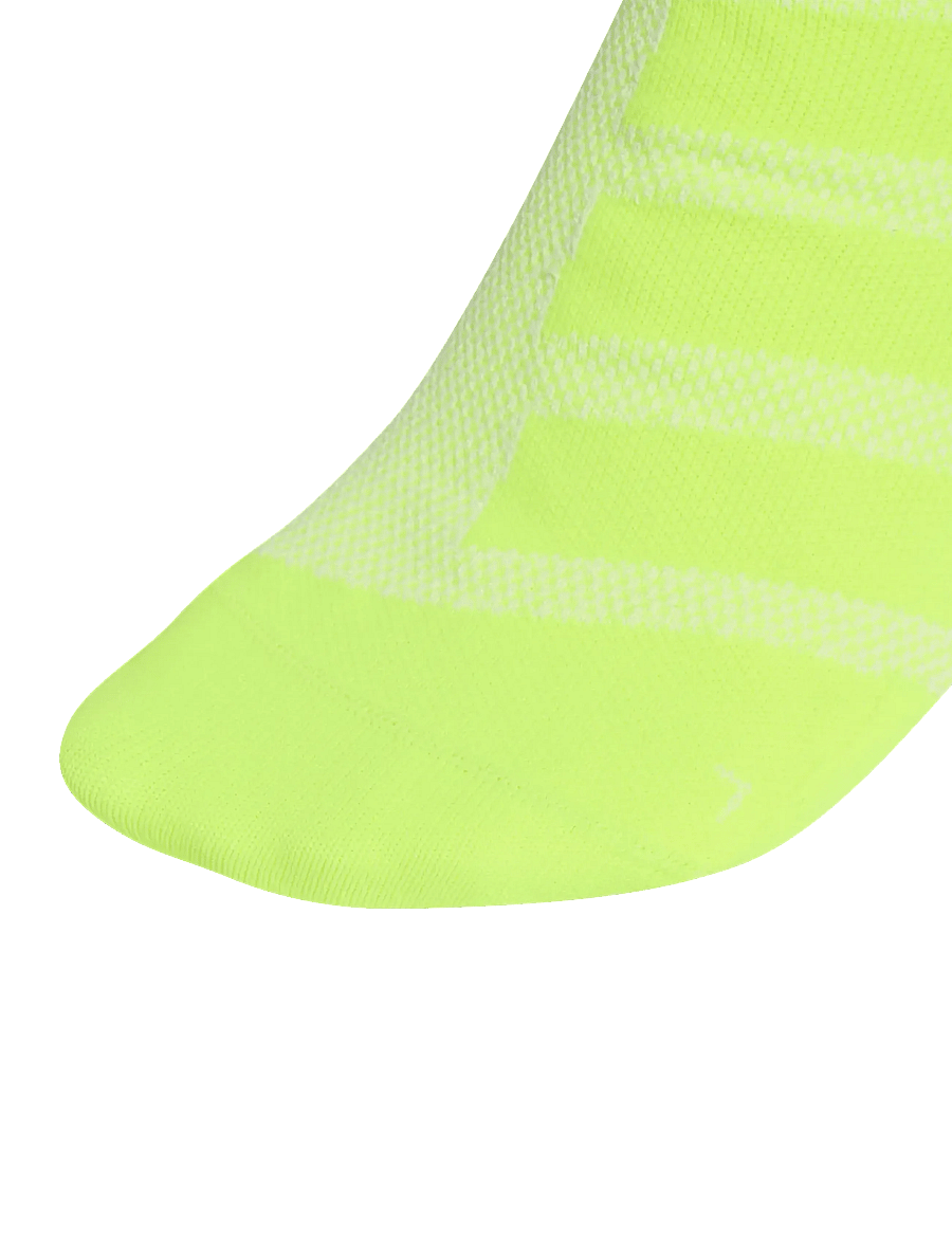 adidas Performance - RUNxADIZEROSock - sportinės kojinės - white/syello/syello - 2