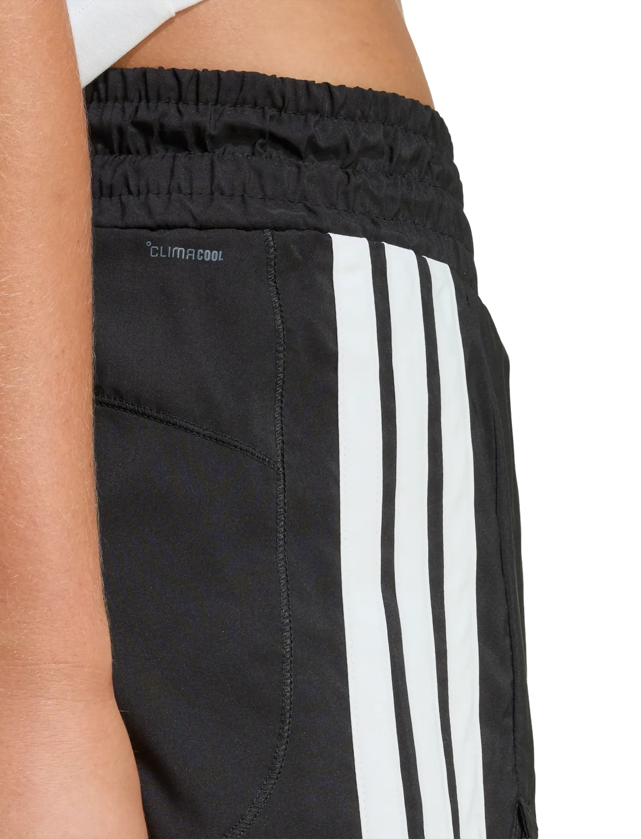 adidas Performance - PACER HIGH W - träningsshorts - black/white - 3