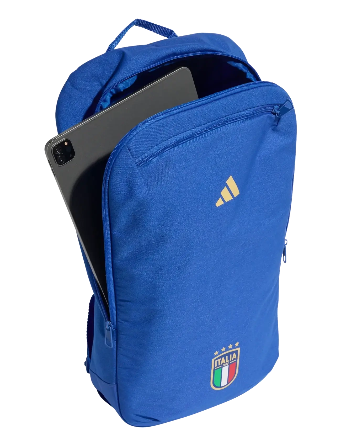 adidas Performance - FIGC BACKPACK - sportrucksäcke - boblue/lgfogo - 2