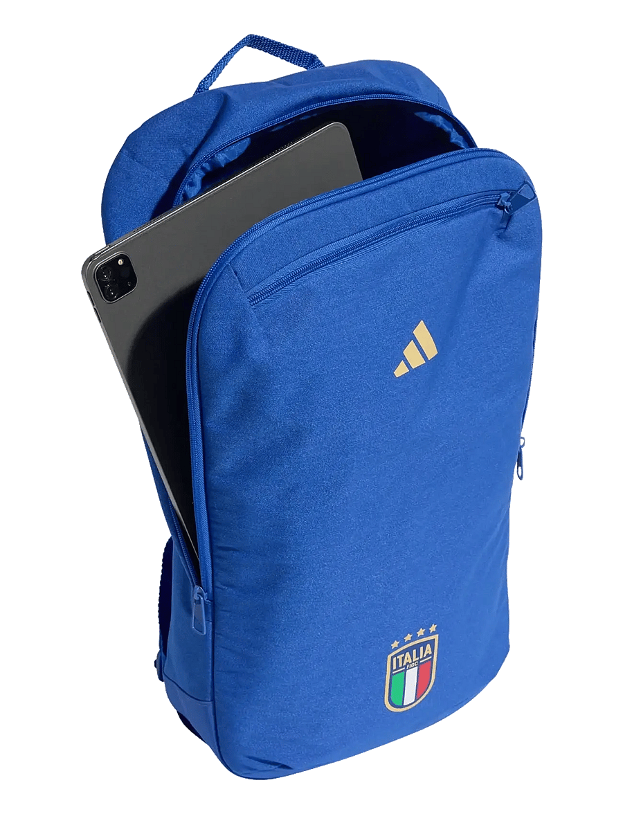 adidas Performance - FIGC BACKPACK - sportrucksäcke - boblue/lgfogo - 2