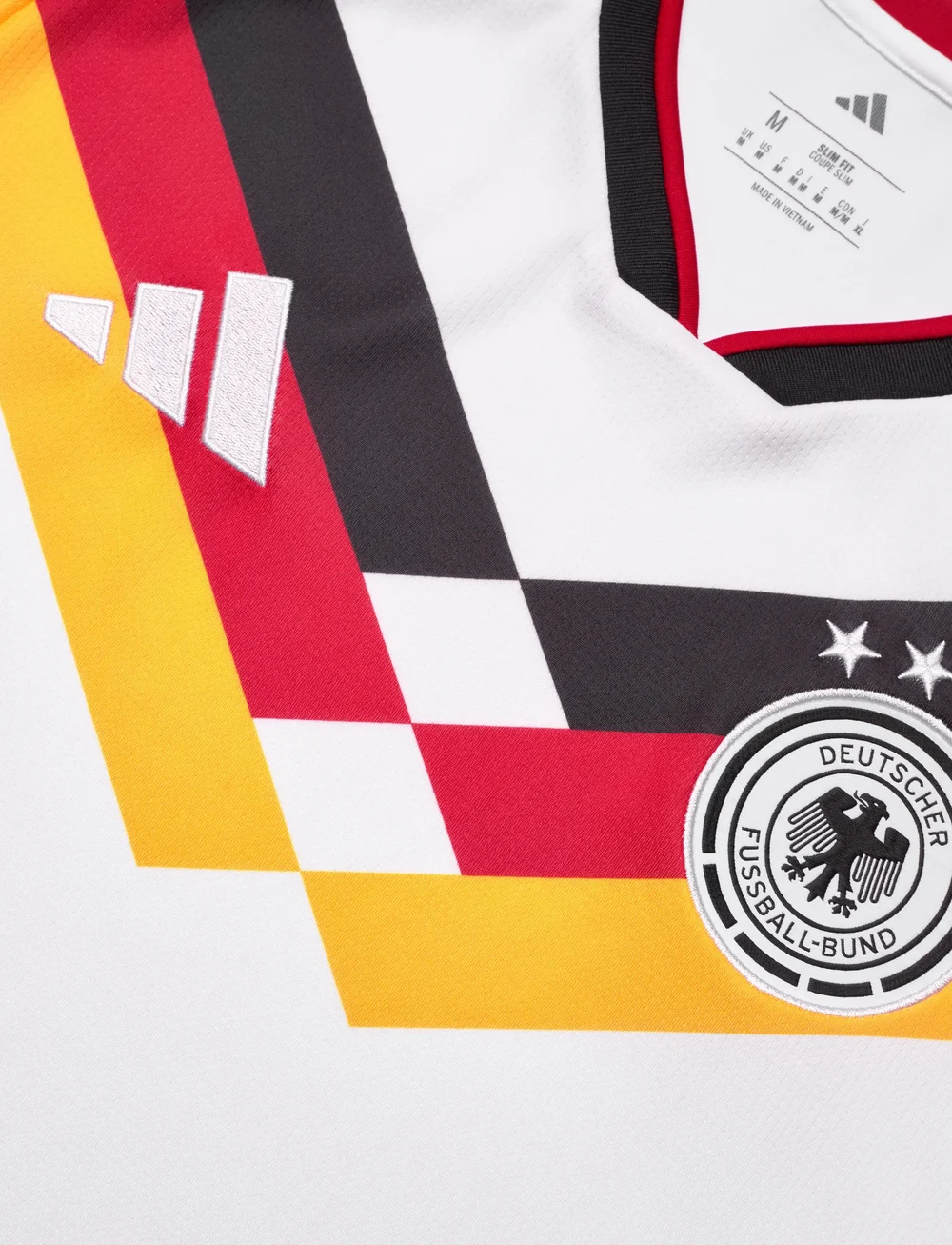 adidas Performance - DFB H JSY - fußballoberteile - white - 4