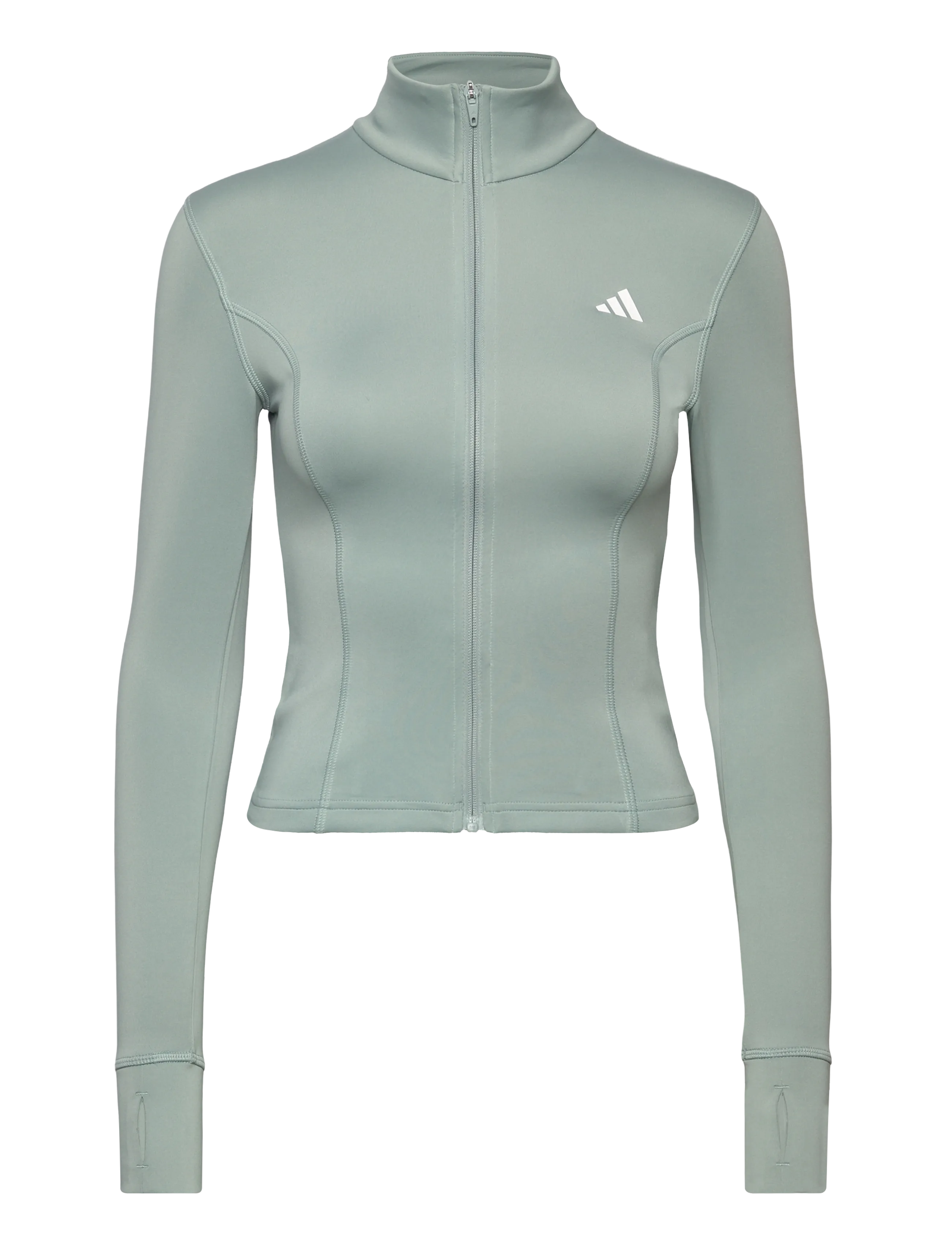 adidas Performance WE ZP THRU JKT - Jacken - WOSA / green