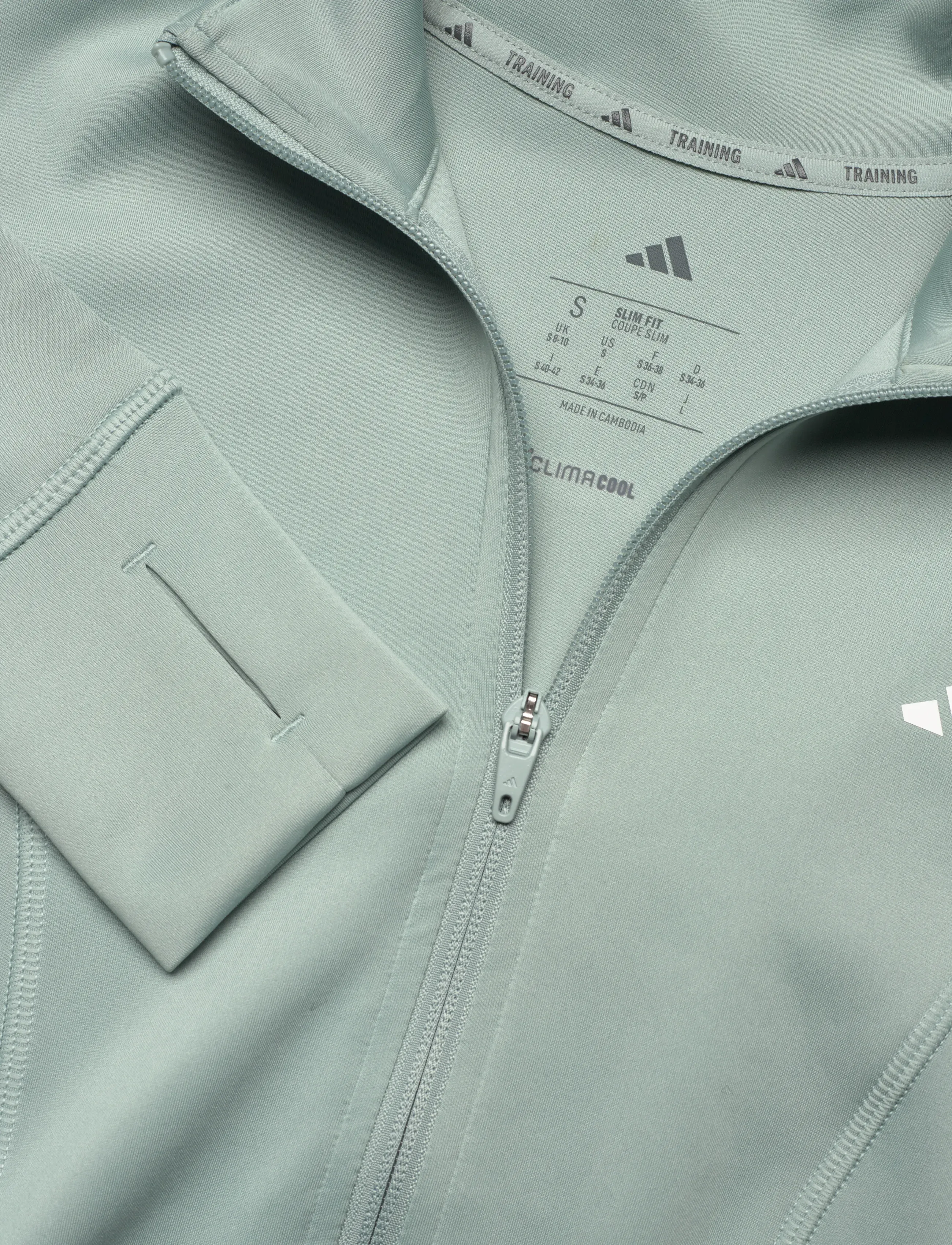 adidas Performance - WE ZP THRU JKT - training jackets - wosa - 2