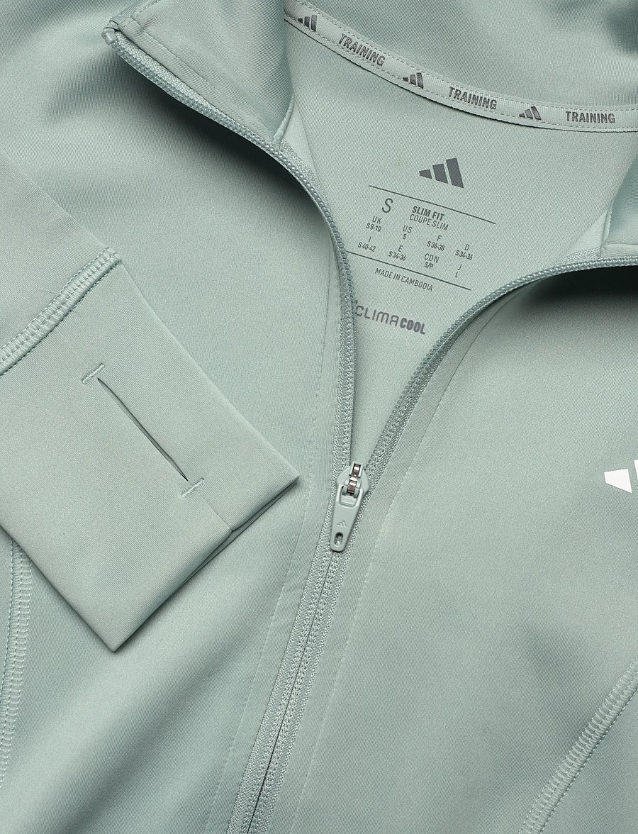 adidas Performance - WE ZP THRU JKT - trainingsjacken - wosa - 2