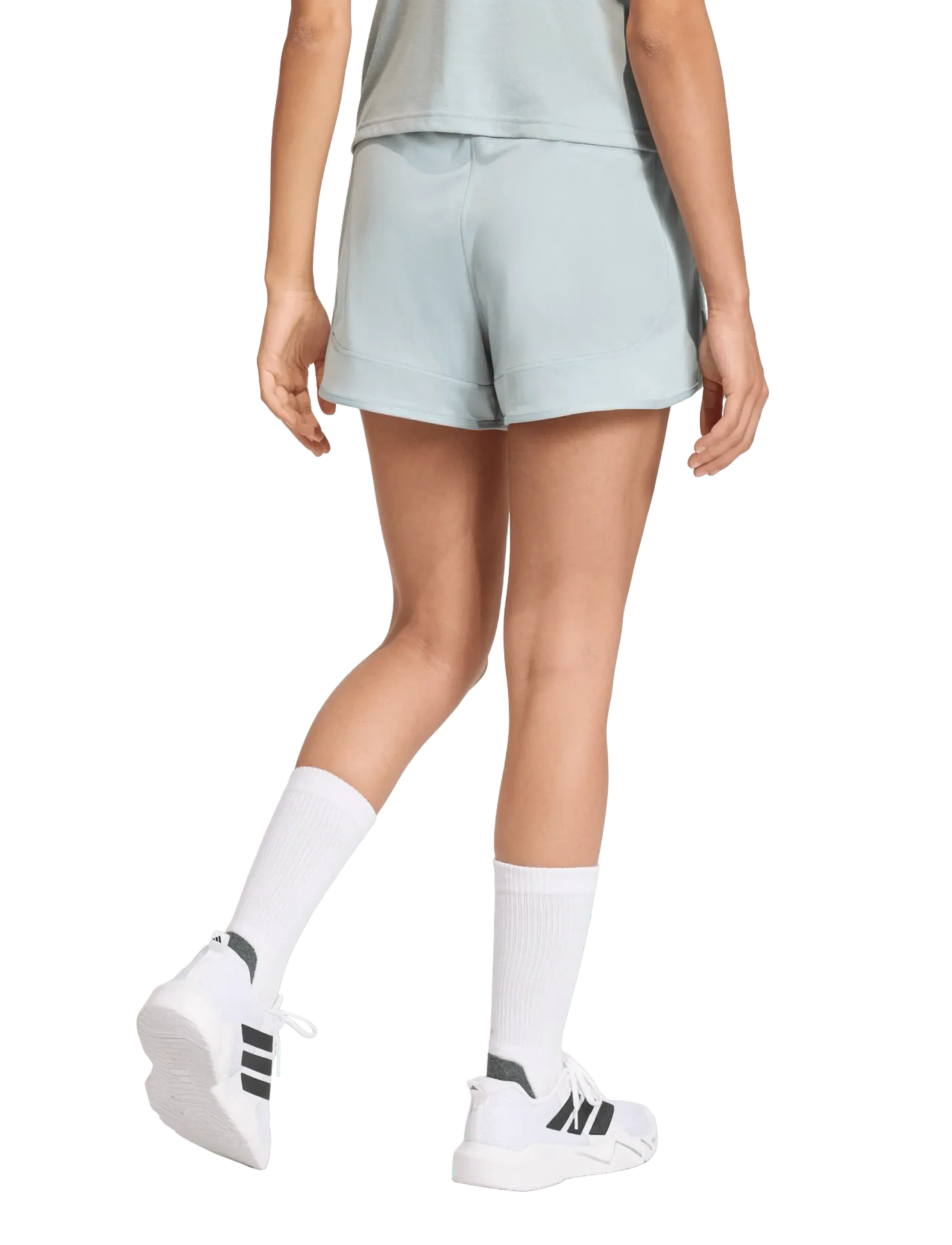 adidas Performance - PACER KNIT HIGH - training shorts - wosa/white - 5