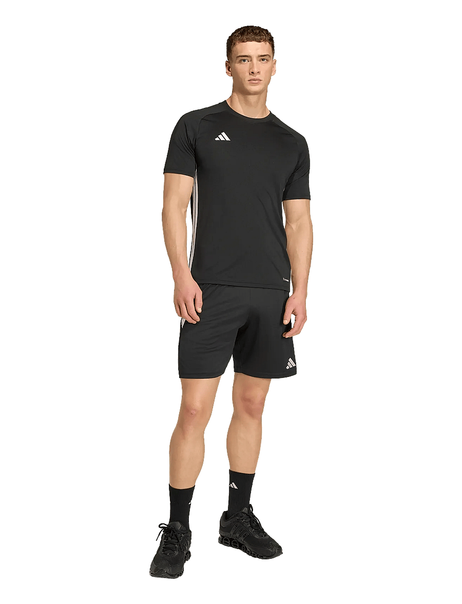 adidas Performance - TIRO ES JSY - tops & t-shirts - black/black/white - 0
