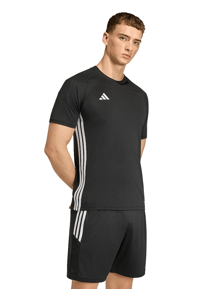 adidas Performance - TIRO ES JSY - tops & t-shirts - black/black/white - 3