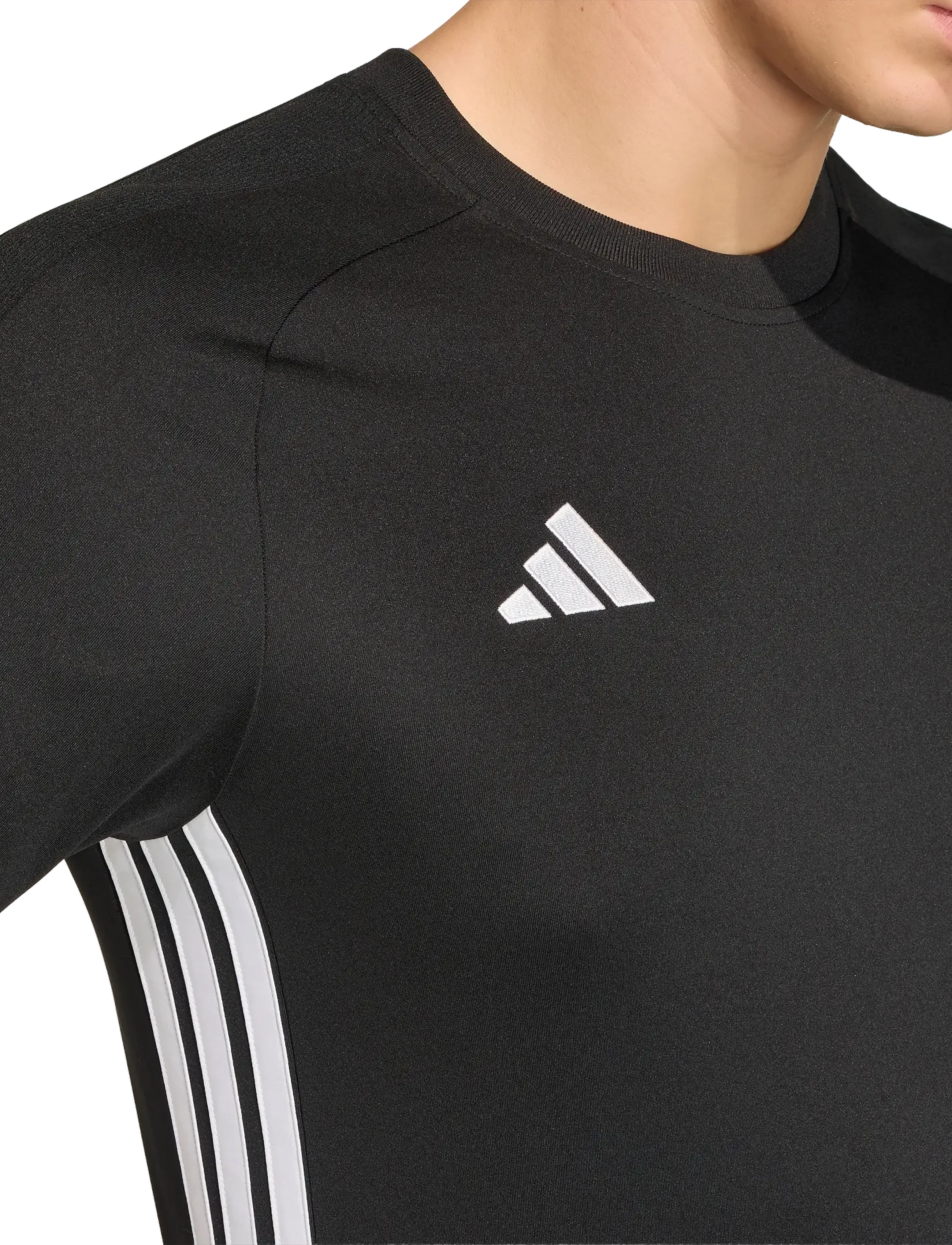 adidas Performance - TIRO ES JSY - tops & t-shirts - black/black/white - 4