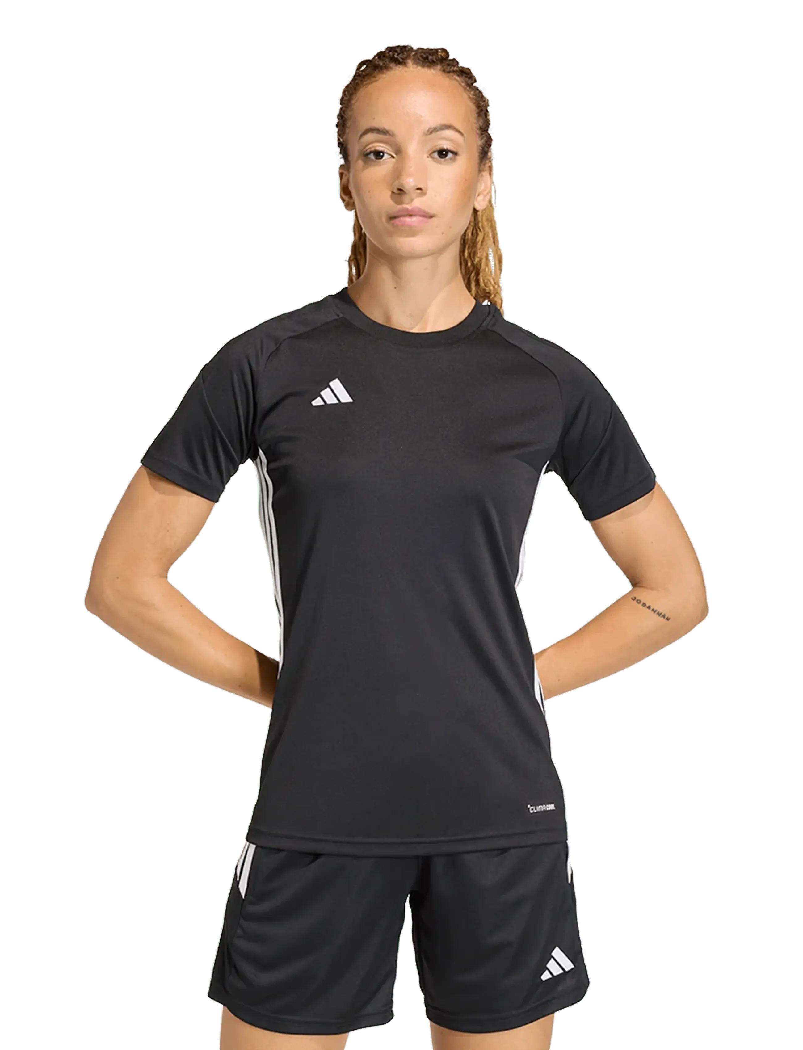 adidas Performance Tiro Es Jsy W, Kvinder, Kortærmet Træningsjersey, Sort, Str: XXL